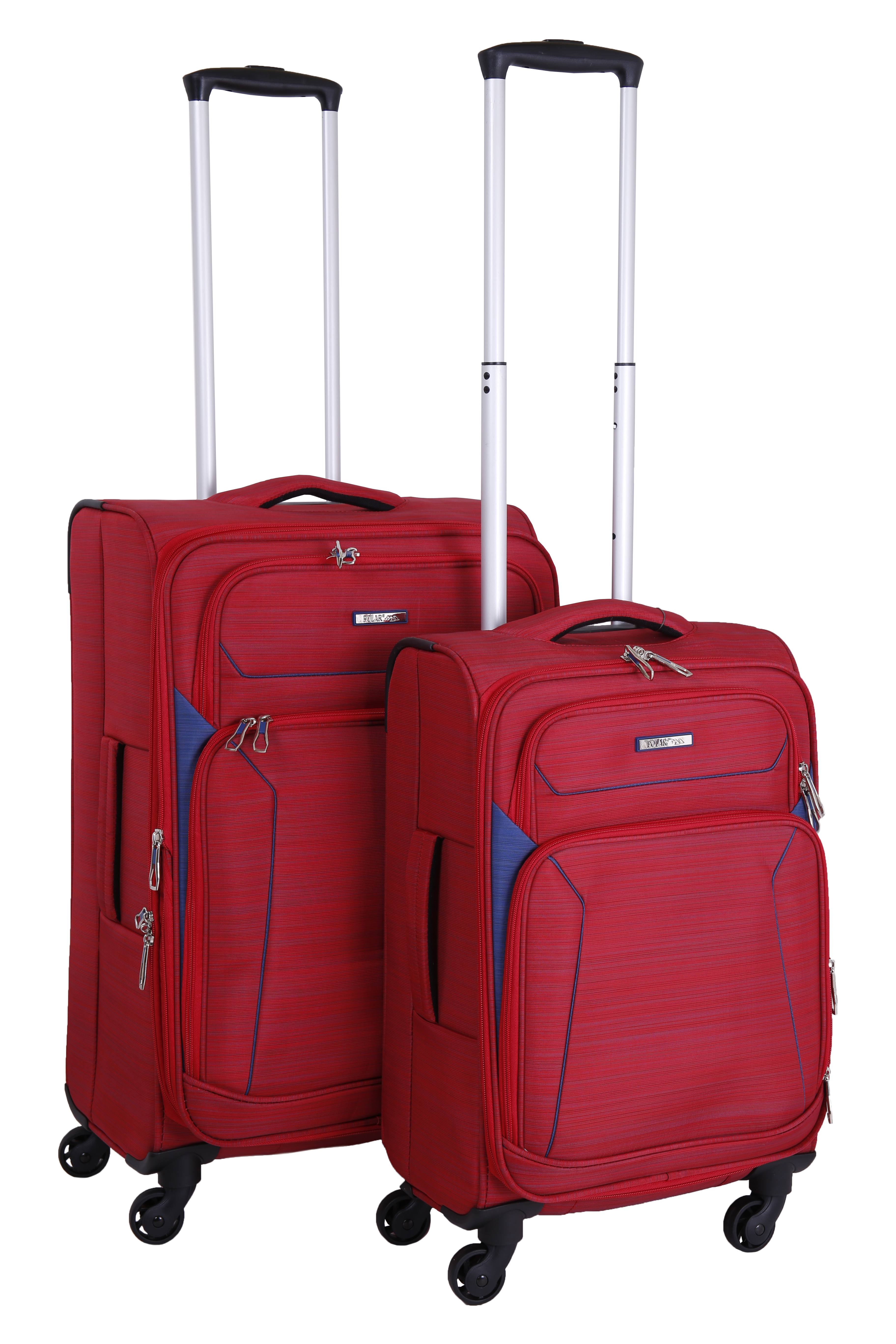 Чемодан на 4х колесах POLAR Р18А01-19" Red