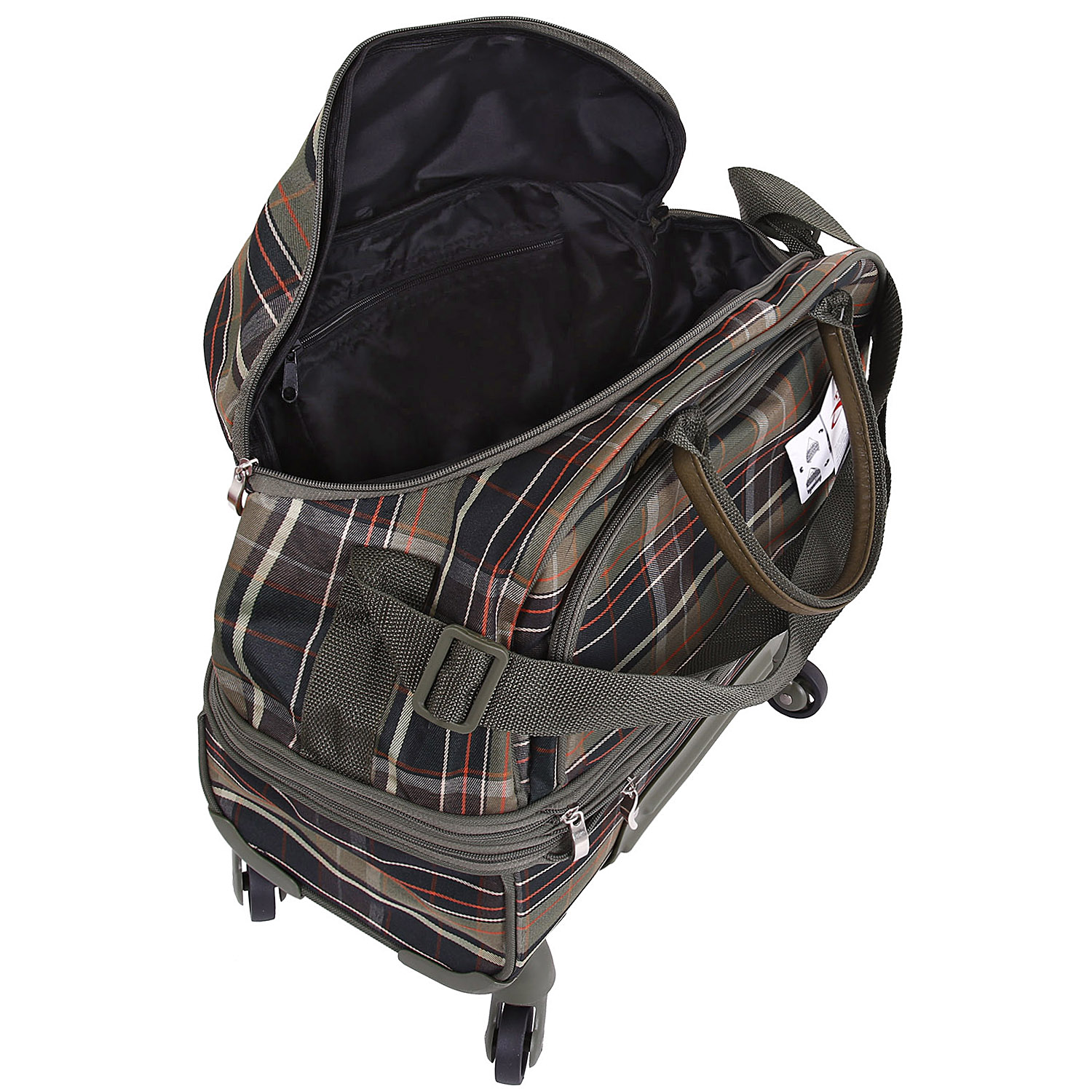 Раздвижная сумка на 4х колесах TSV 530.24 Green