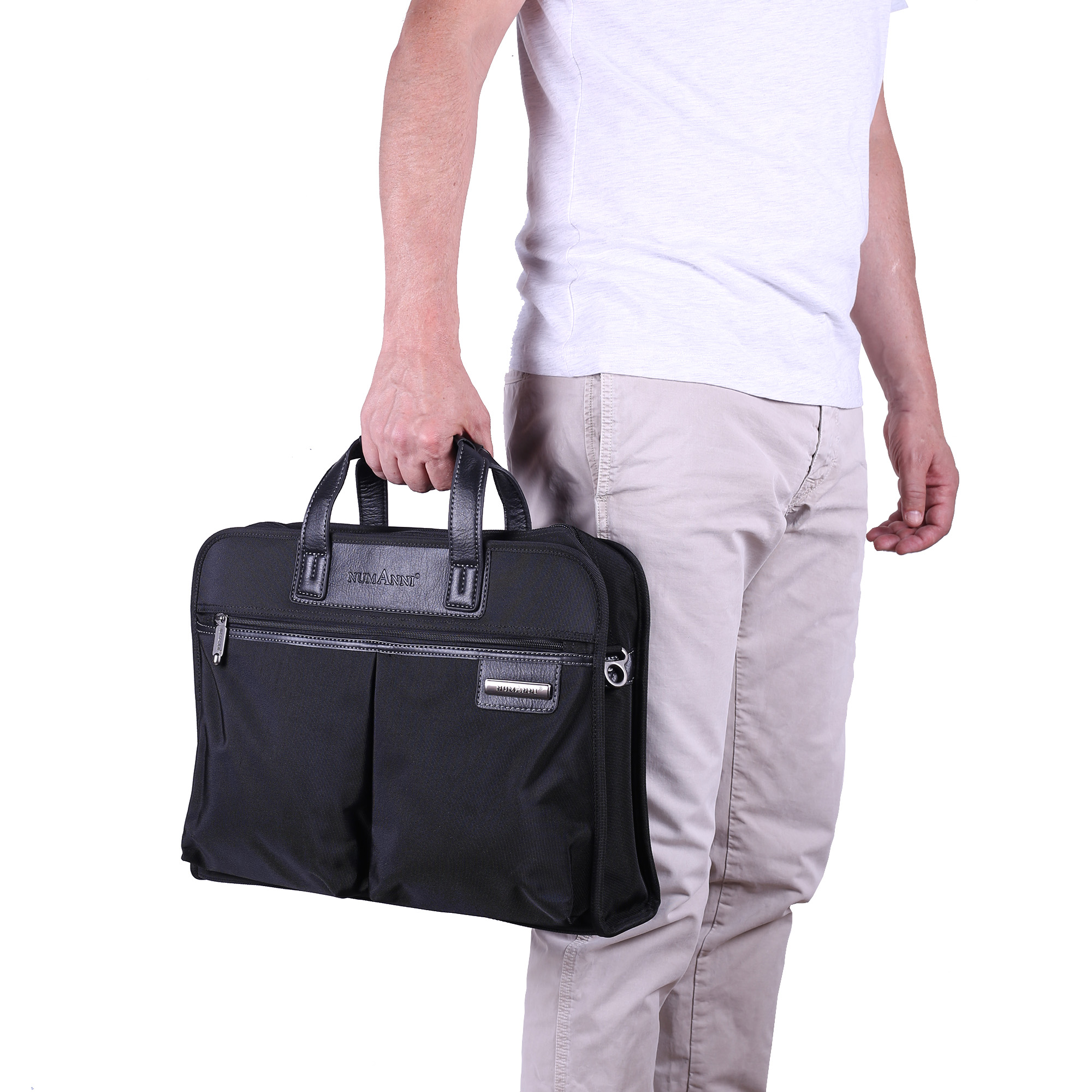 Сумка-портфель с чехлом для ноутбука Numanni PW3018