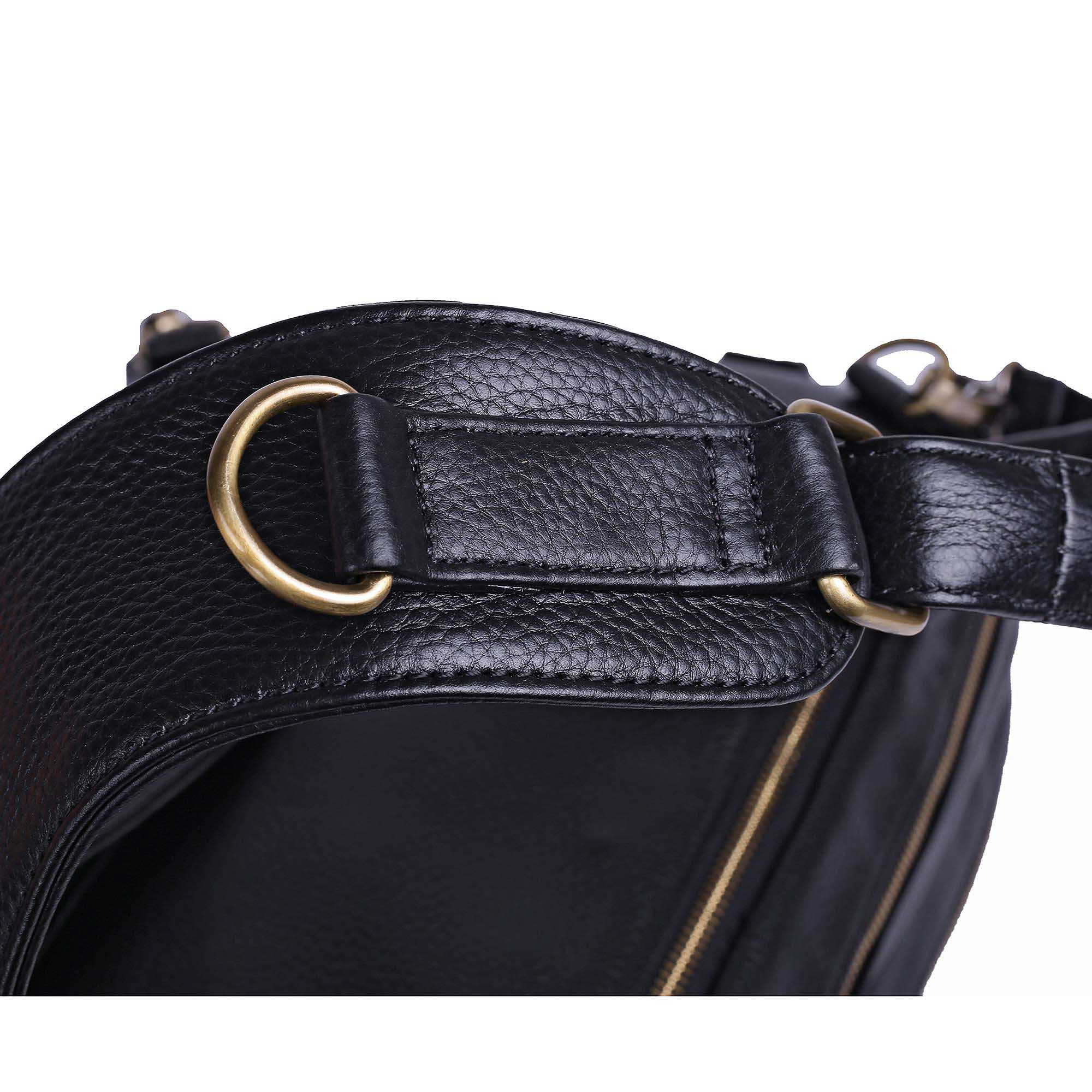 Сумка-рюкзак из натуральной кожи POLA 6031 Black