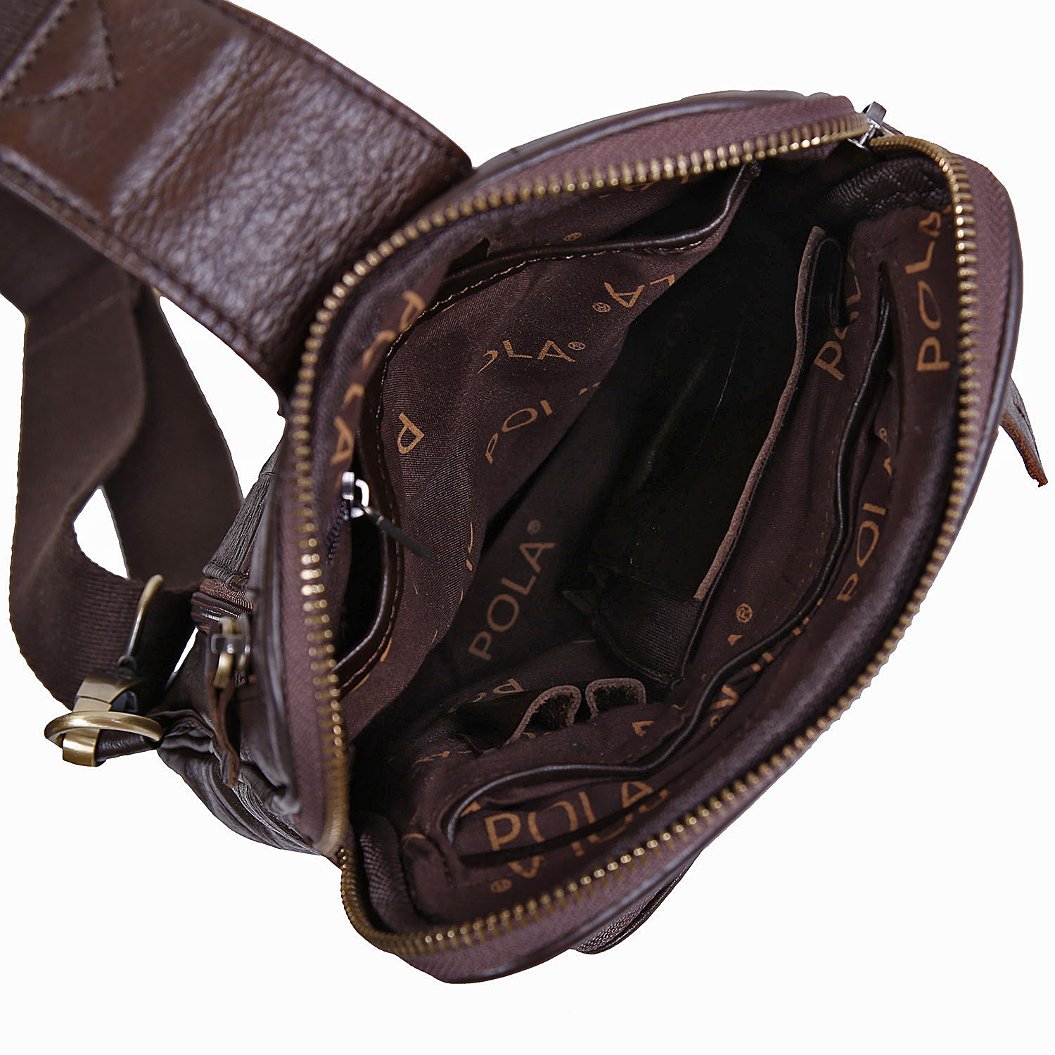 Сумка через плечо POLA 9019-A Brown