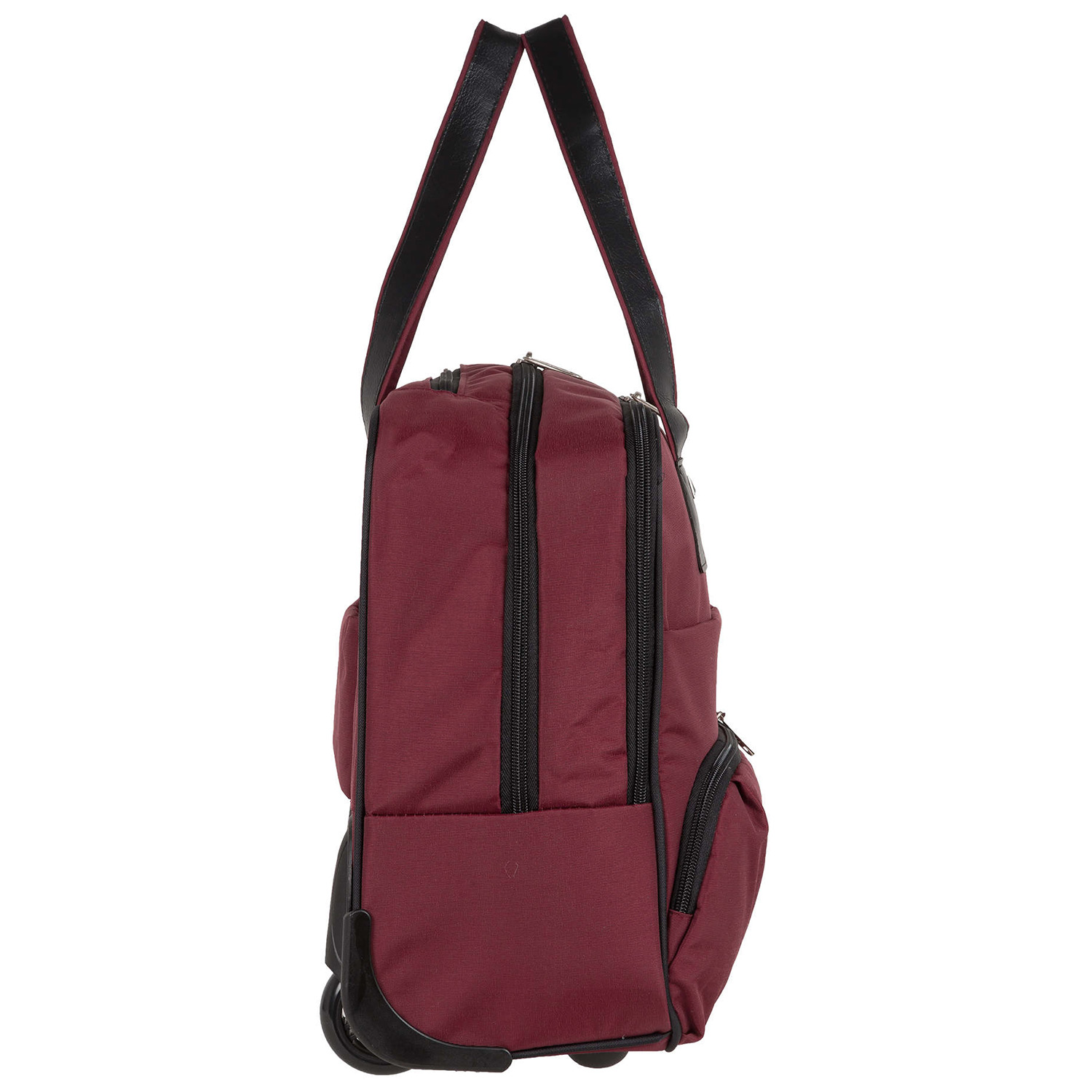 Сумка на колесах для ручной клади POLAR П7104 Bordo