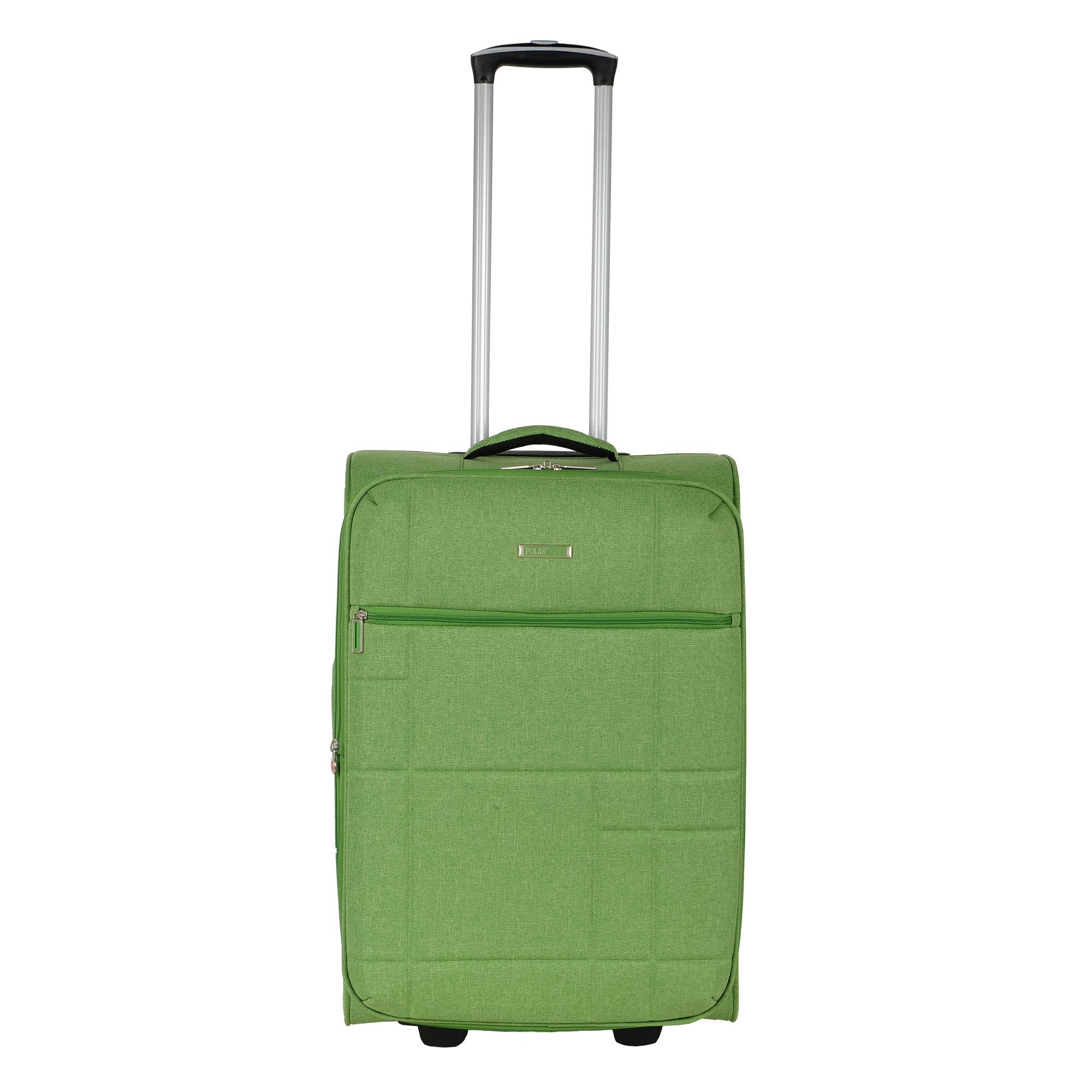 Комплект из 2х чемоданов POLAR Р1914-2 Green (20", 24")