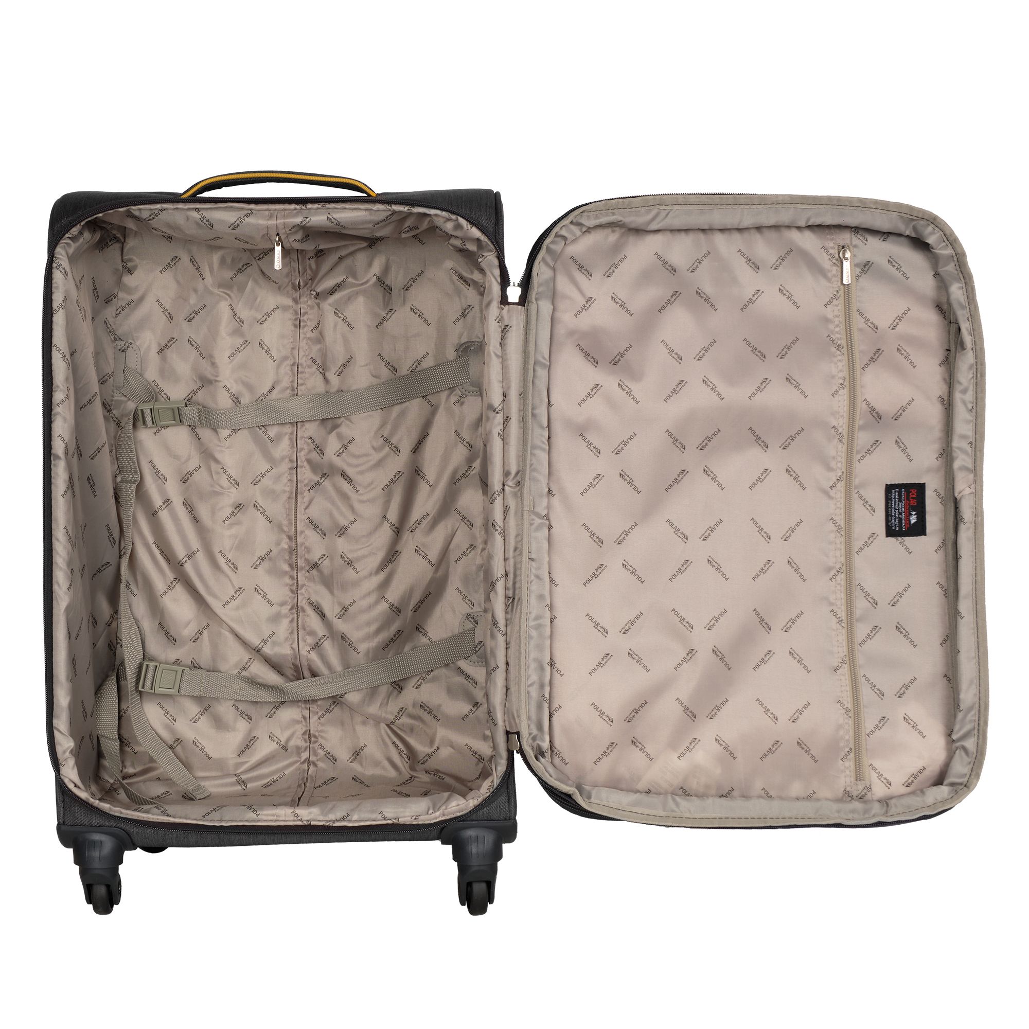 Чемодан средний POLAR Р1919-24 Coffee