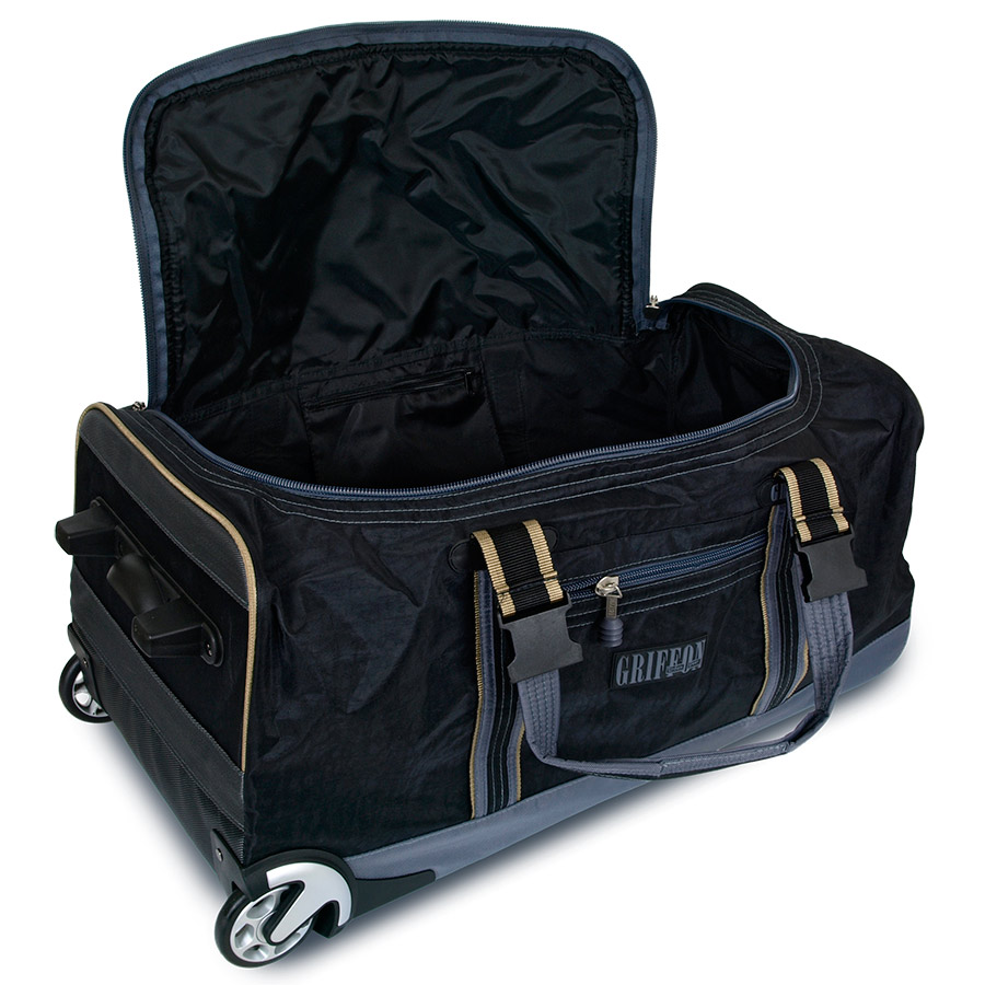 Сумка дорожная на колесах Griffon Г304 Black