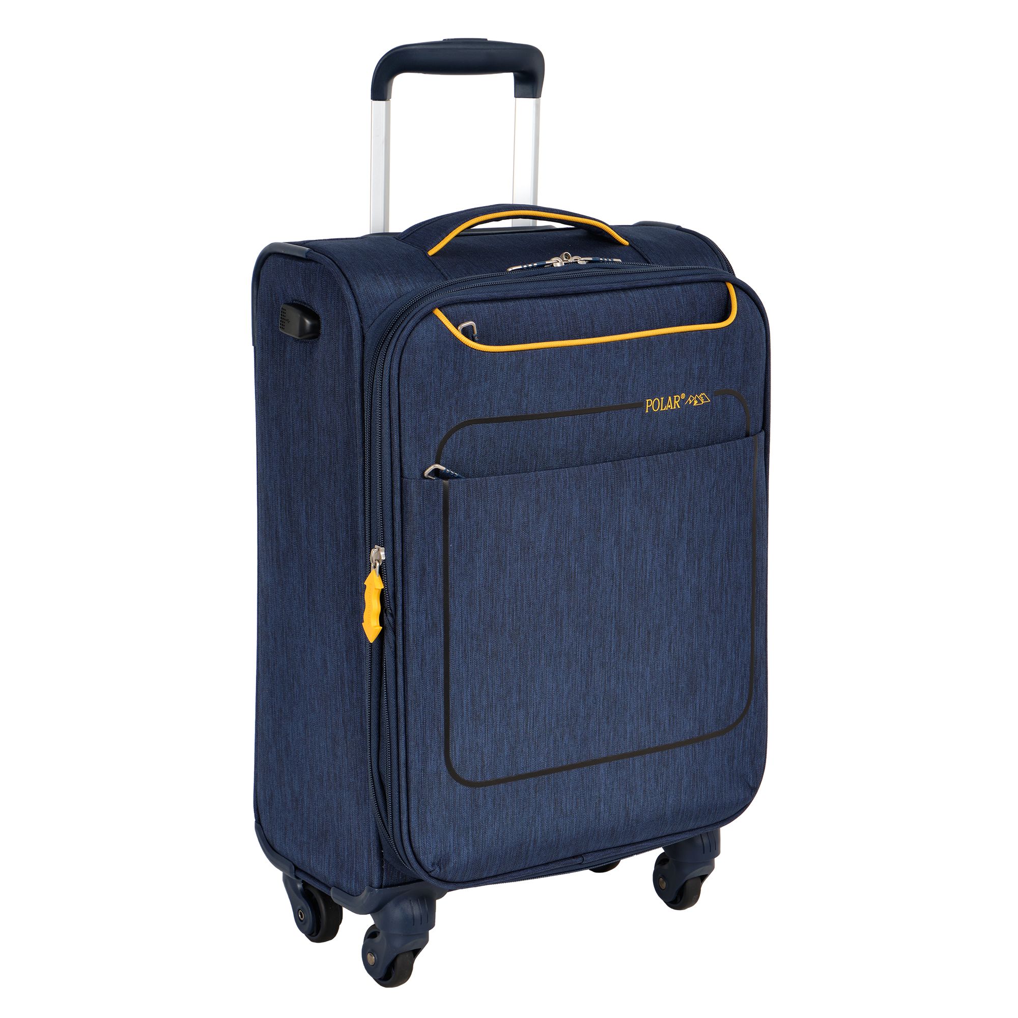 Чемодан малый POLAR Р1919-19 Blue