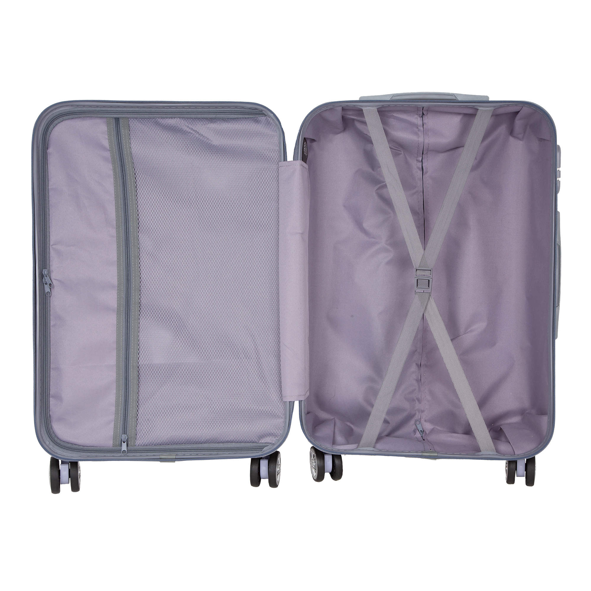 Комплект из 2х чемоданов POLAR РА053-2 "Девочка" (20", 24")