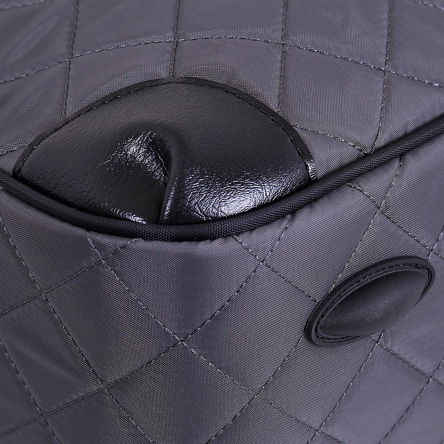 Сумка с креплением на ручку чемодана POLAR П7101 Grey