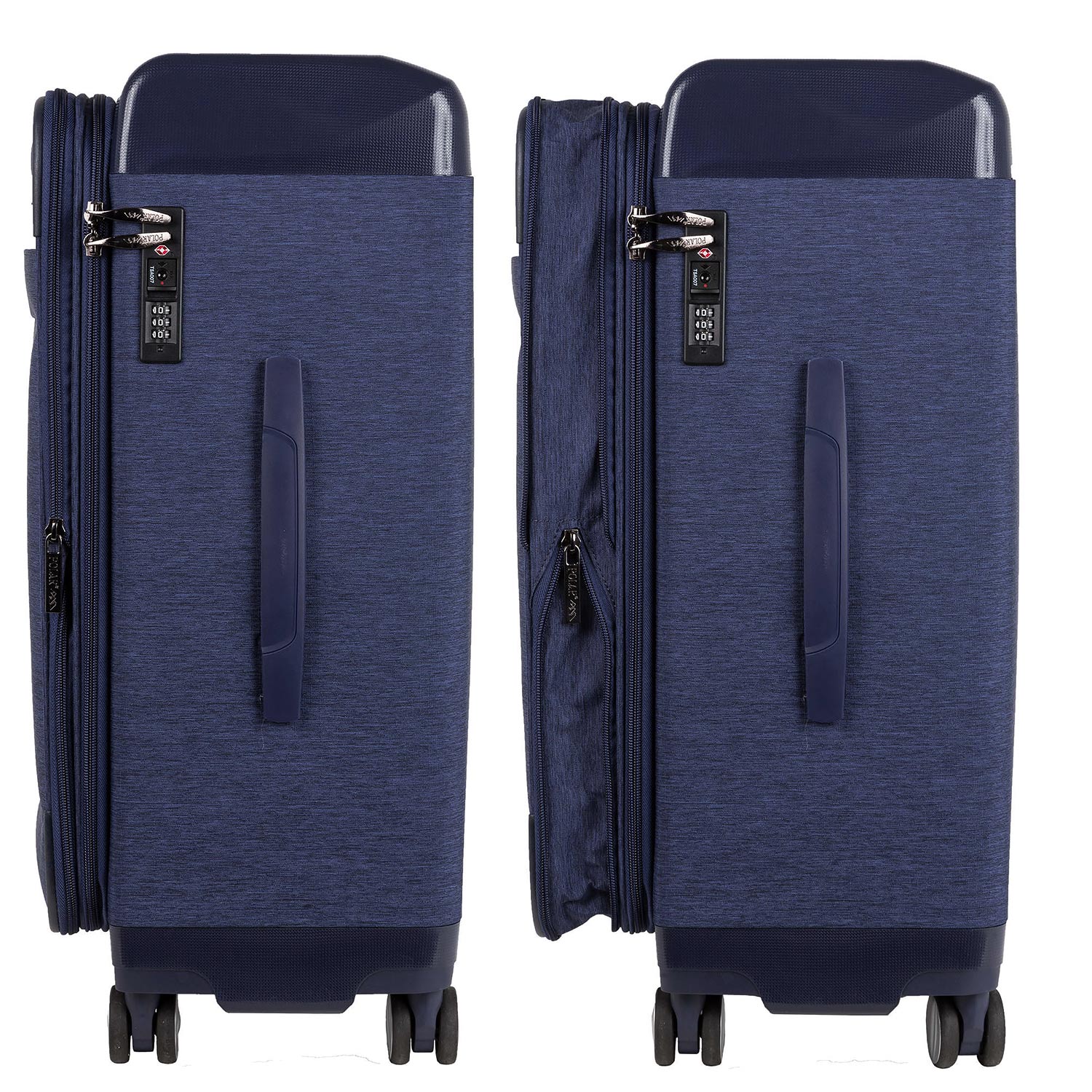 Чемодан средний POLAR Р1930-24 Blue