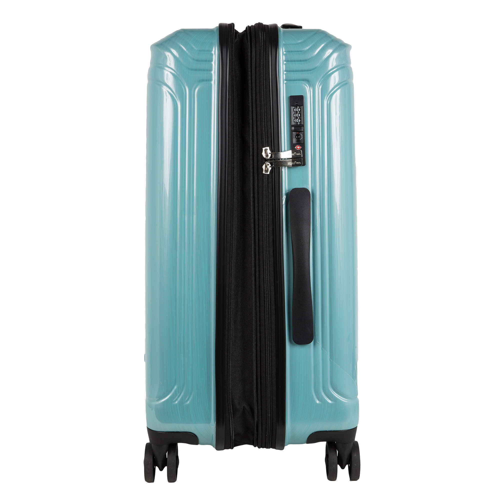 Чемодан средний, с увеличением объема POLAR Р1936-24" Blue