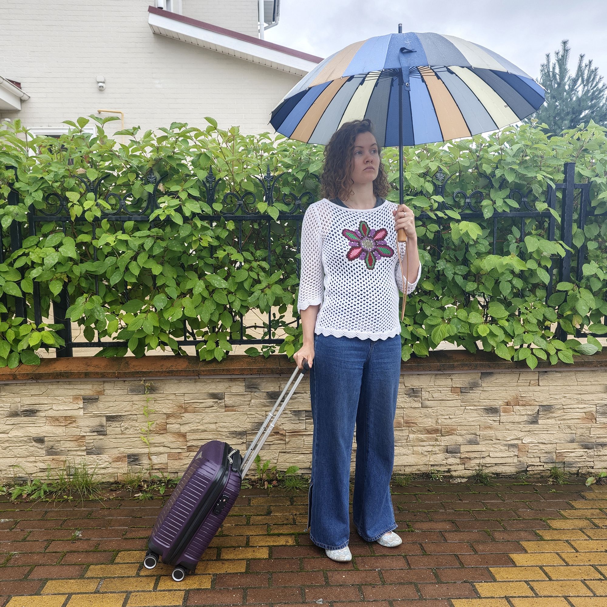 Чемодан для ручной клади (кейс-пилот) POLAR РР823-16" Blue