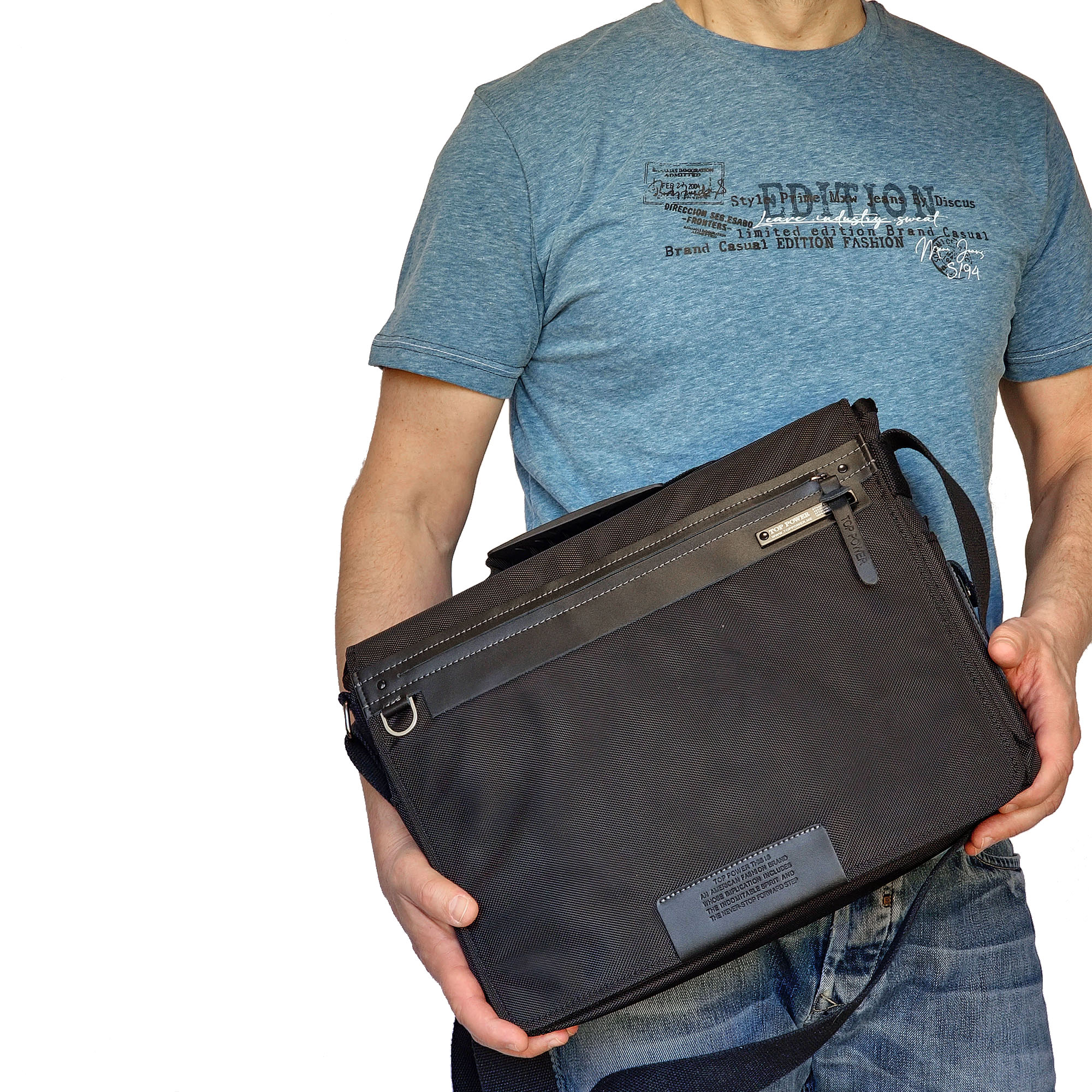 Сумка-планшет А4 Top Power 0642 Black