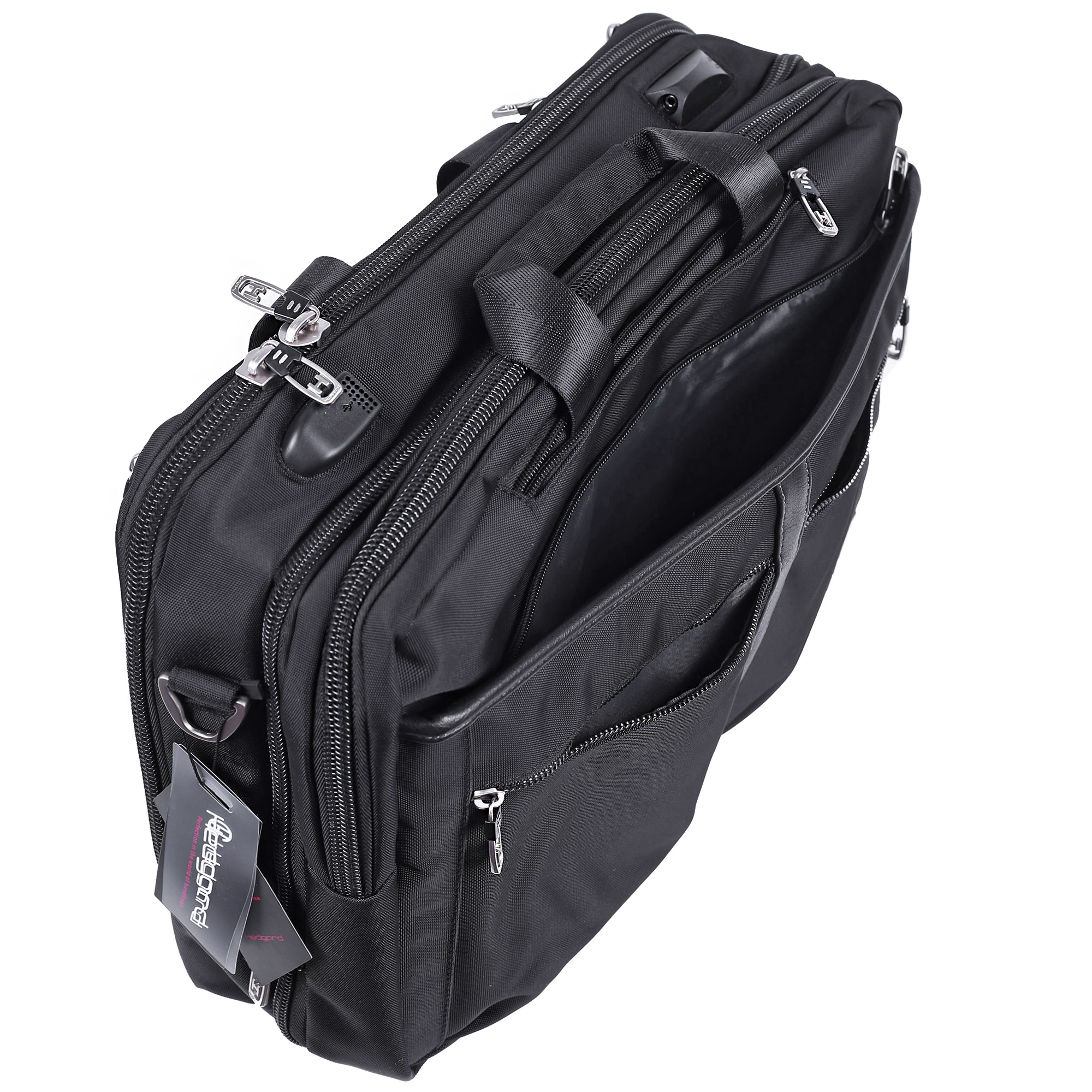 Мужская раздвижная сумка-рюкзак  Hedgard 1340 Black