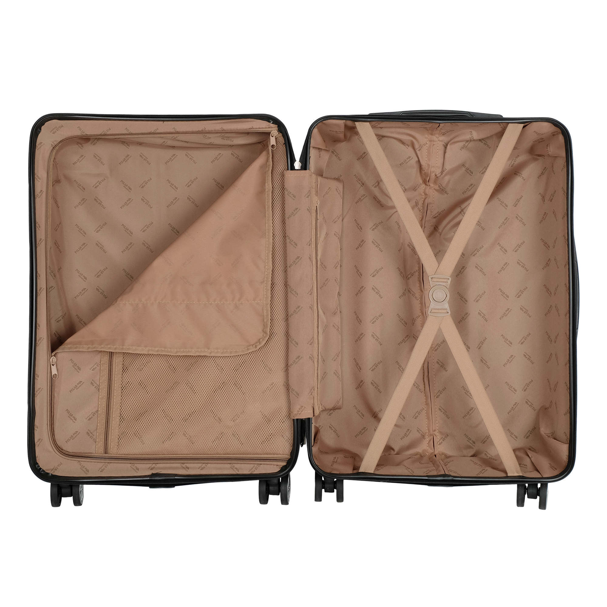 Комплект из 2х чемоданов POLAR РР5661-2 Rose (20", 24")