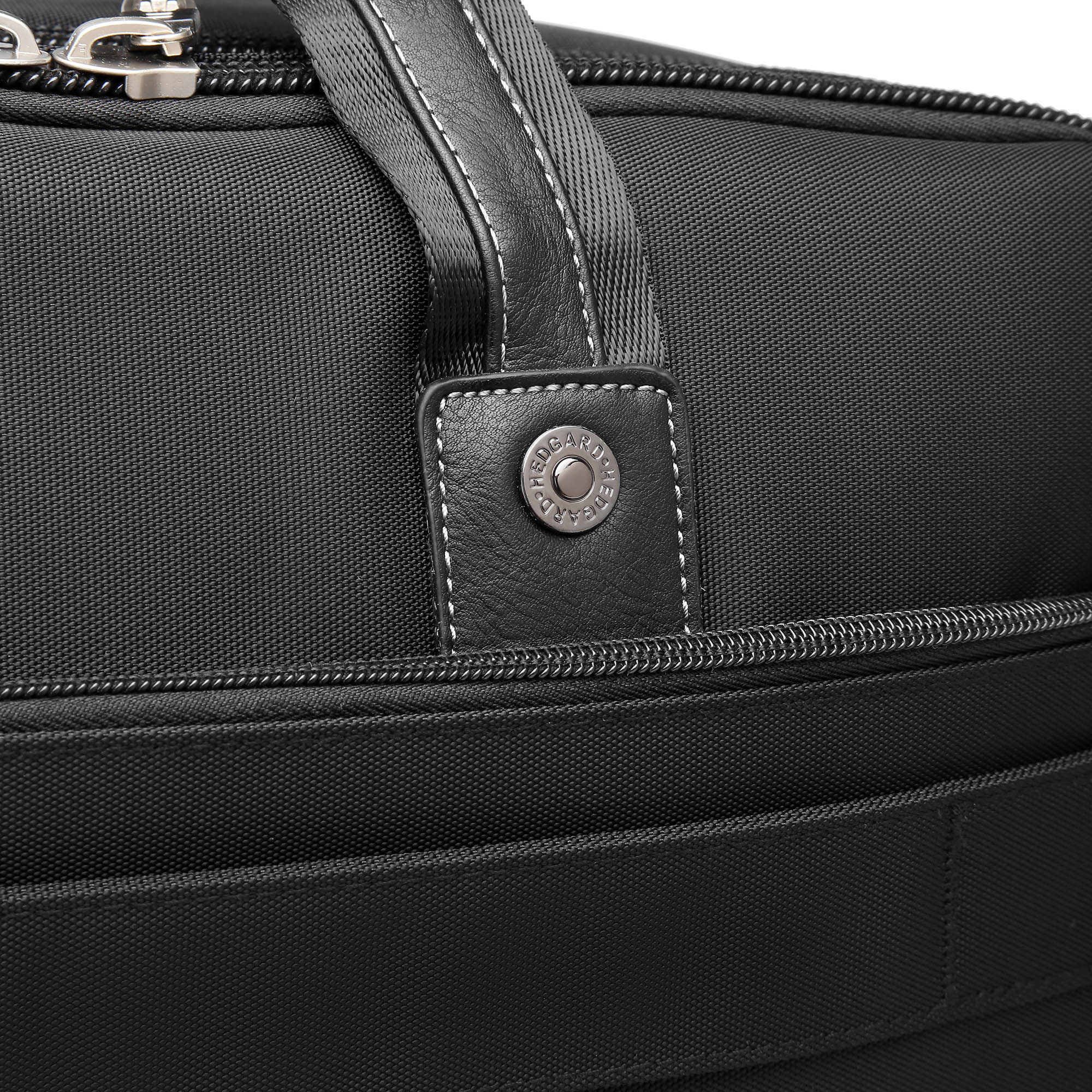 Мужская раздвижная сумка  Hedgard 1147 Black 15"