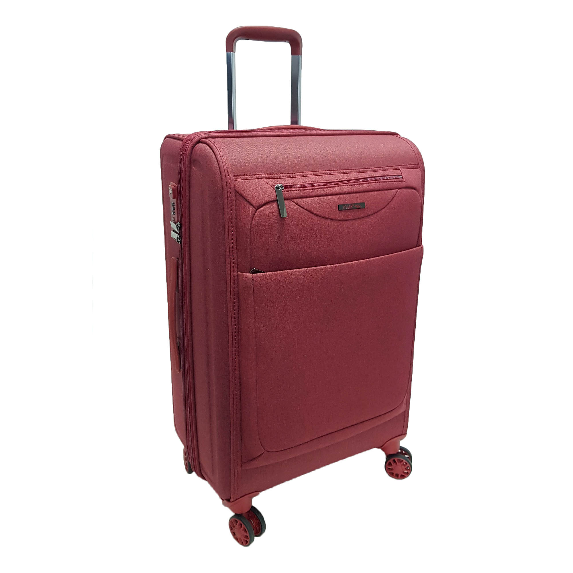 Комплект из 2х чемоданов POLAR Р1927-2 Bordo (20", 24")