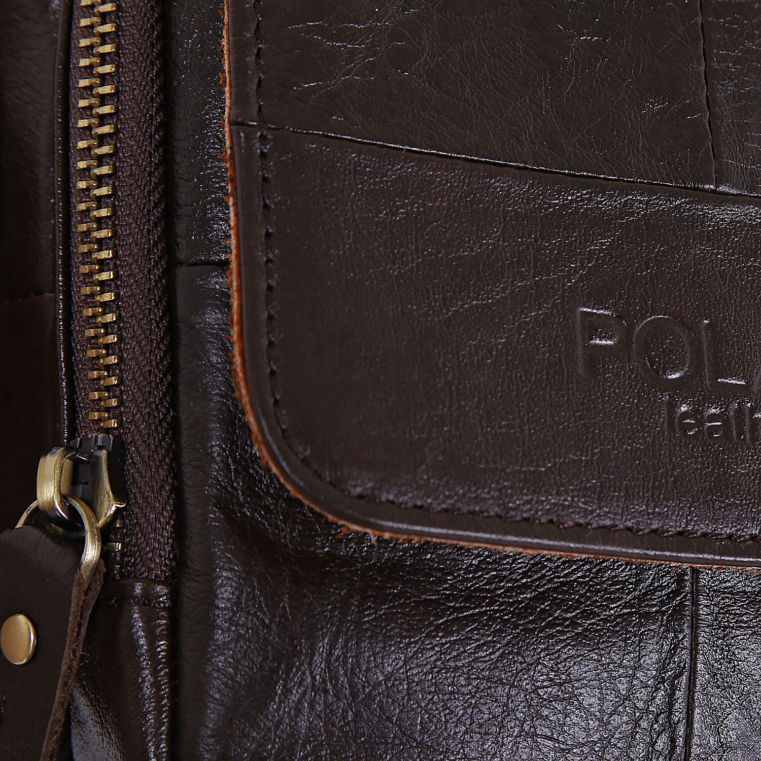 Сумка на плечо с креплением на ремень POLA 0603 Brown