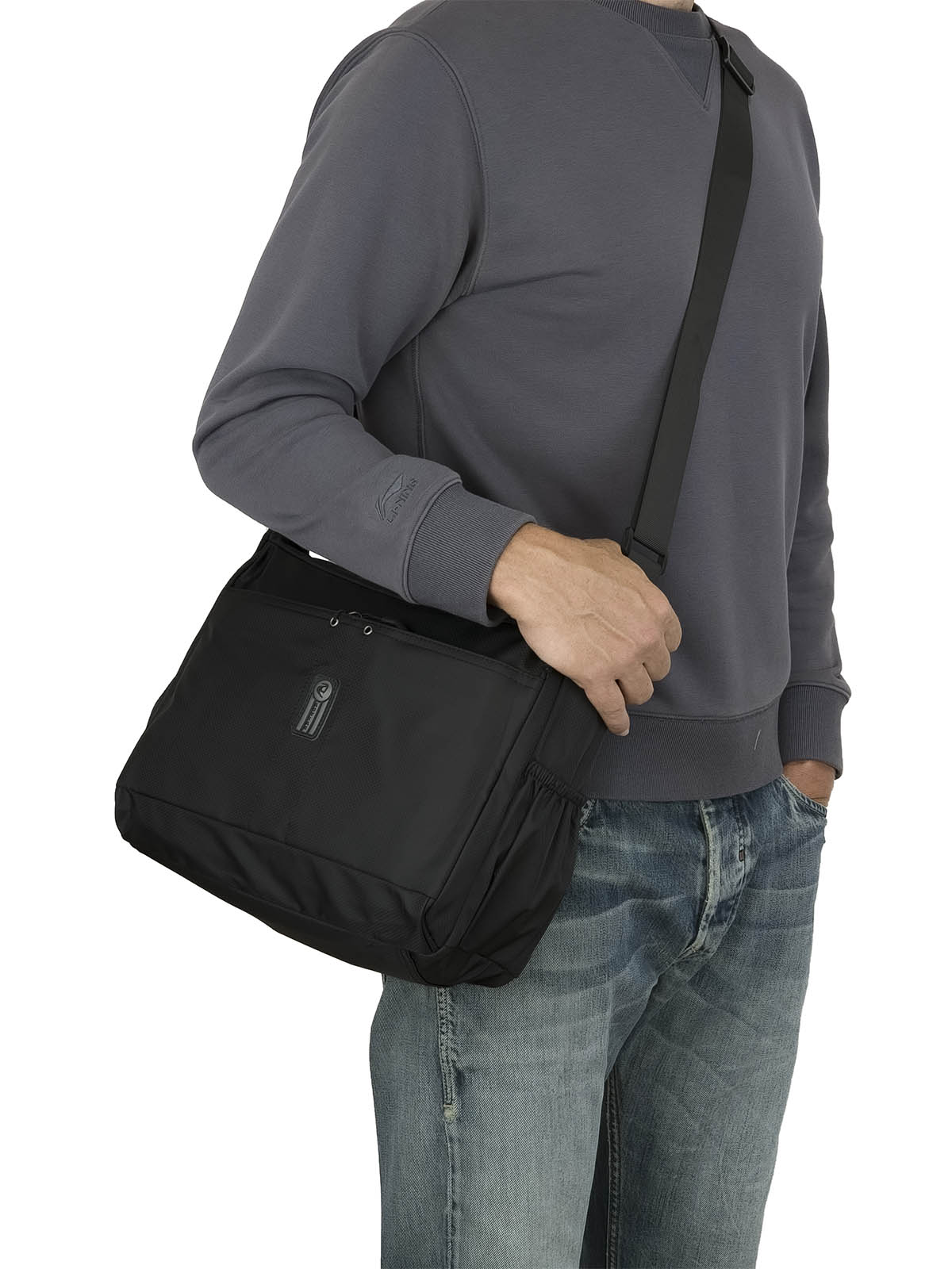 Сумка на плечо унисекс AOTIAN 8376 Black