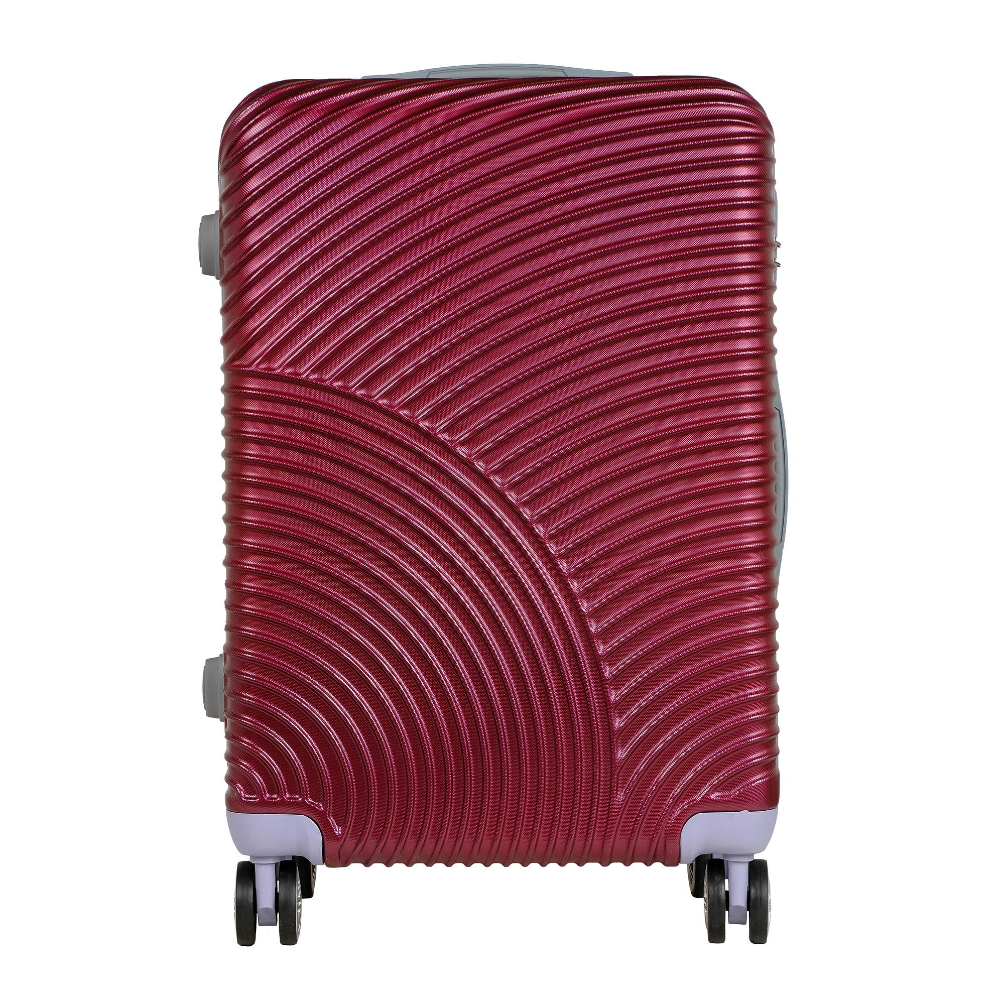 Комплект из 2х чемоданов POLAR РА162-2 Grey (20", 24")