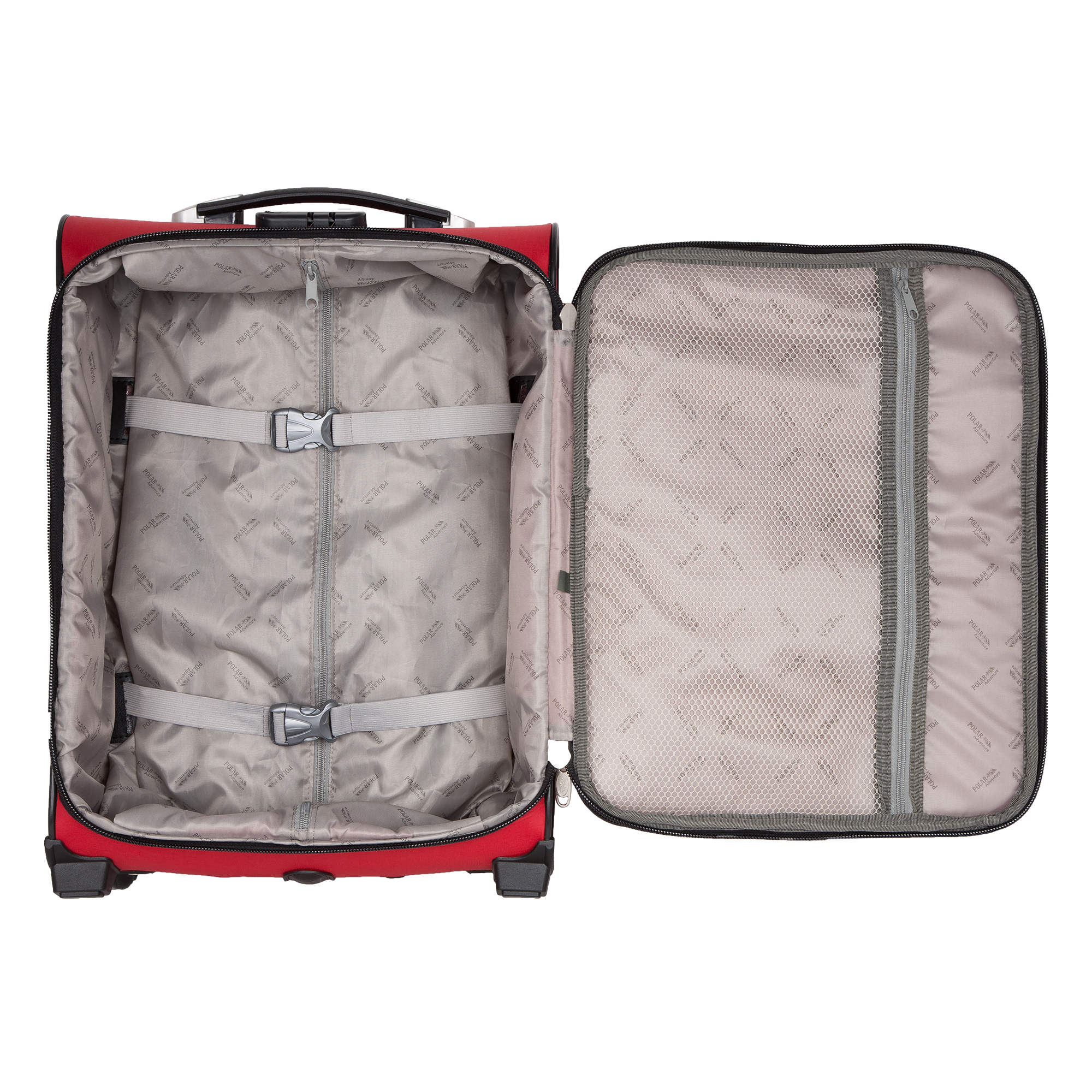 Чемодан малый POLAR П7109-20 Red