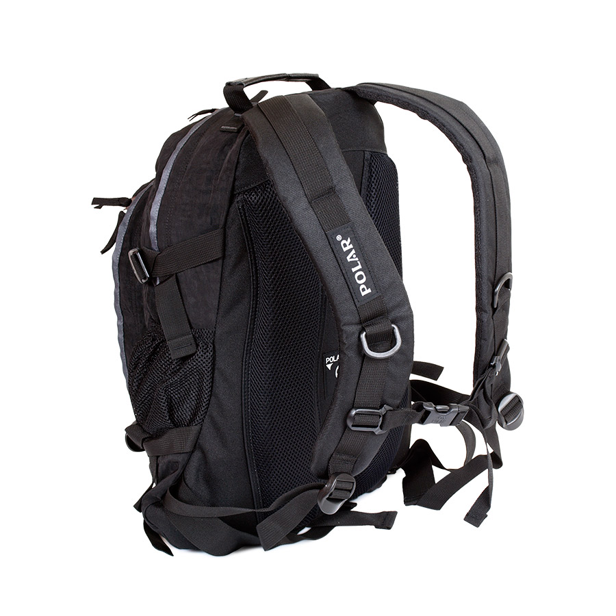 Рюкзак POLAR П955-05 Black, цвет: черный, купить в интернет-магазине ...