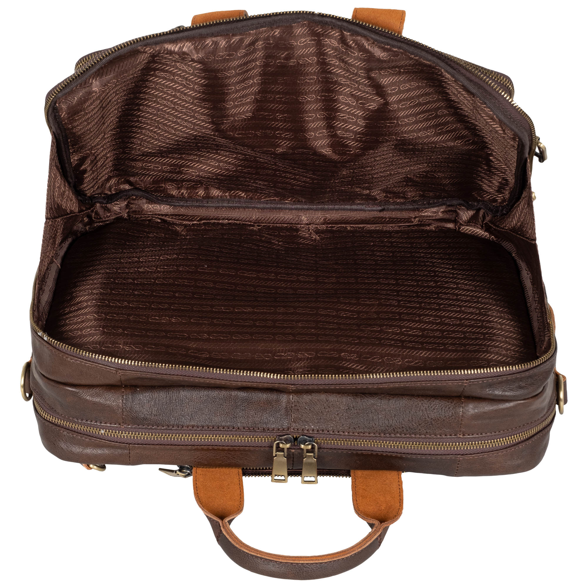 Сумка-рюкзак из натуральной кожи POLA 6031 Coffee