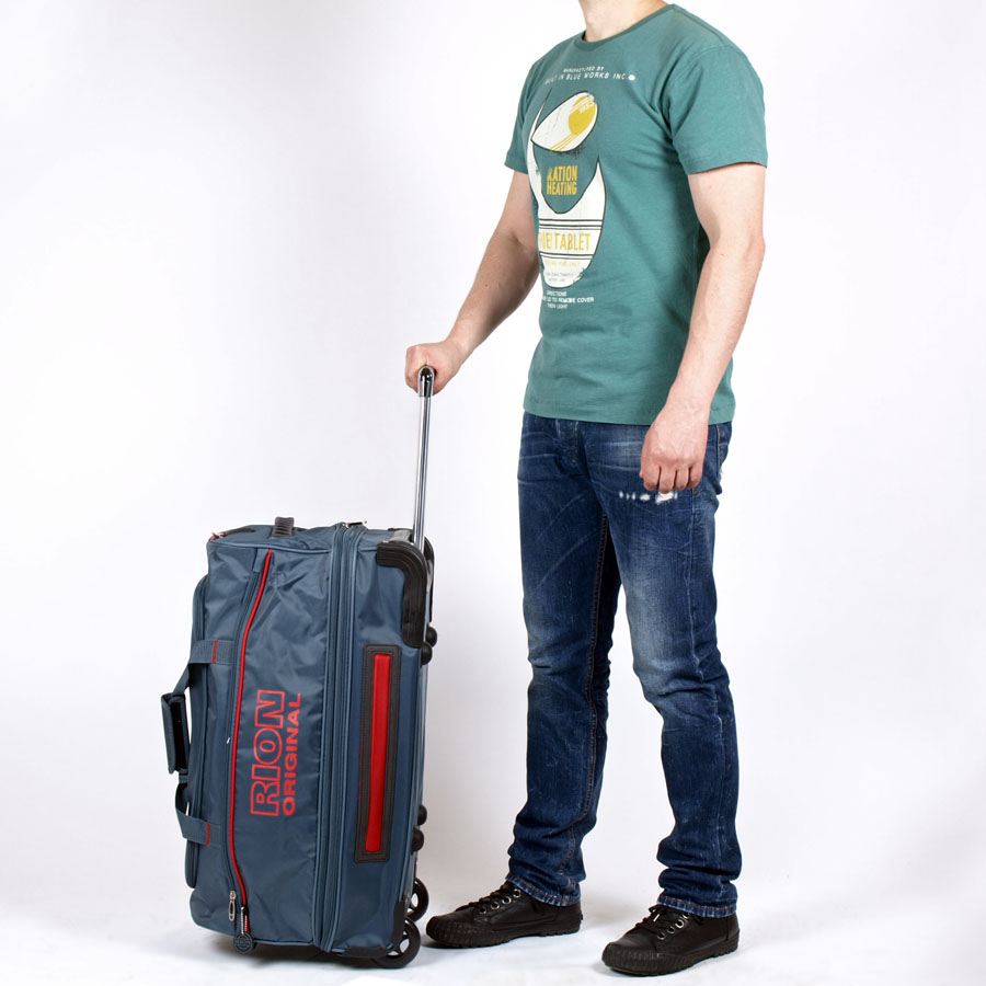 Сумка на колесах, трансформер RION+ А147 Brown