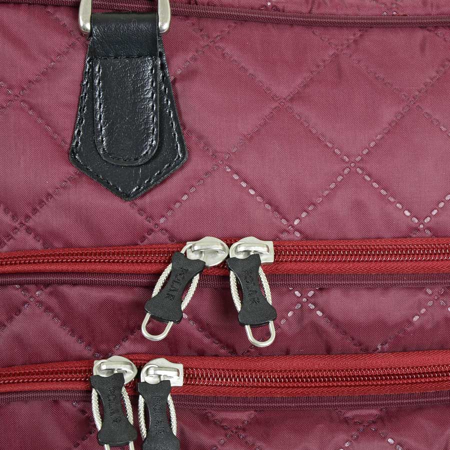 Женская сумка на колесах POLAR 7050 Bordo