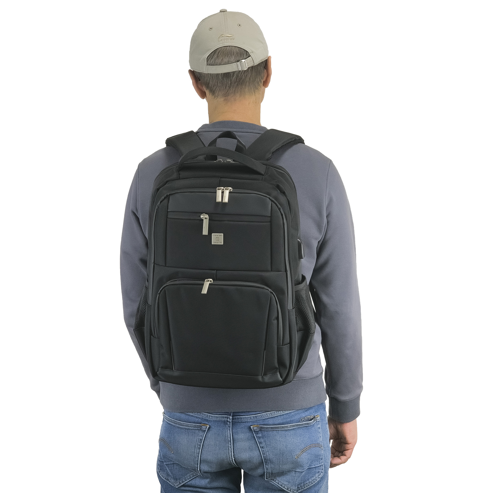 Городской рюкзак с двумя отделениями  Hedgard 23102 Black