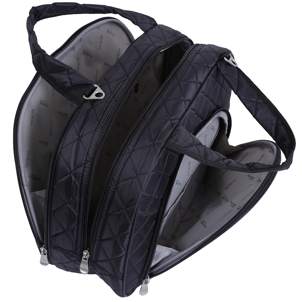 Стеганная сумка POLAR 7038.1 Black