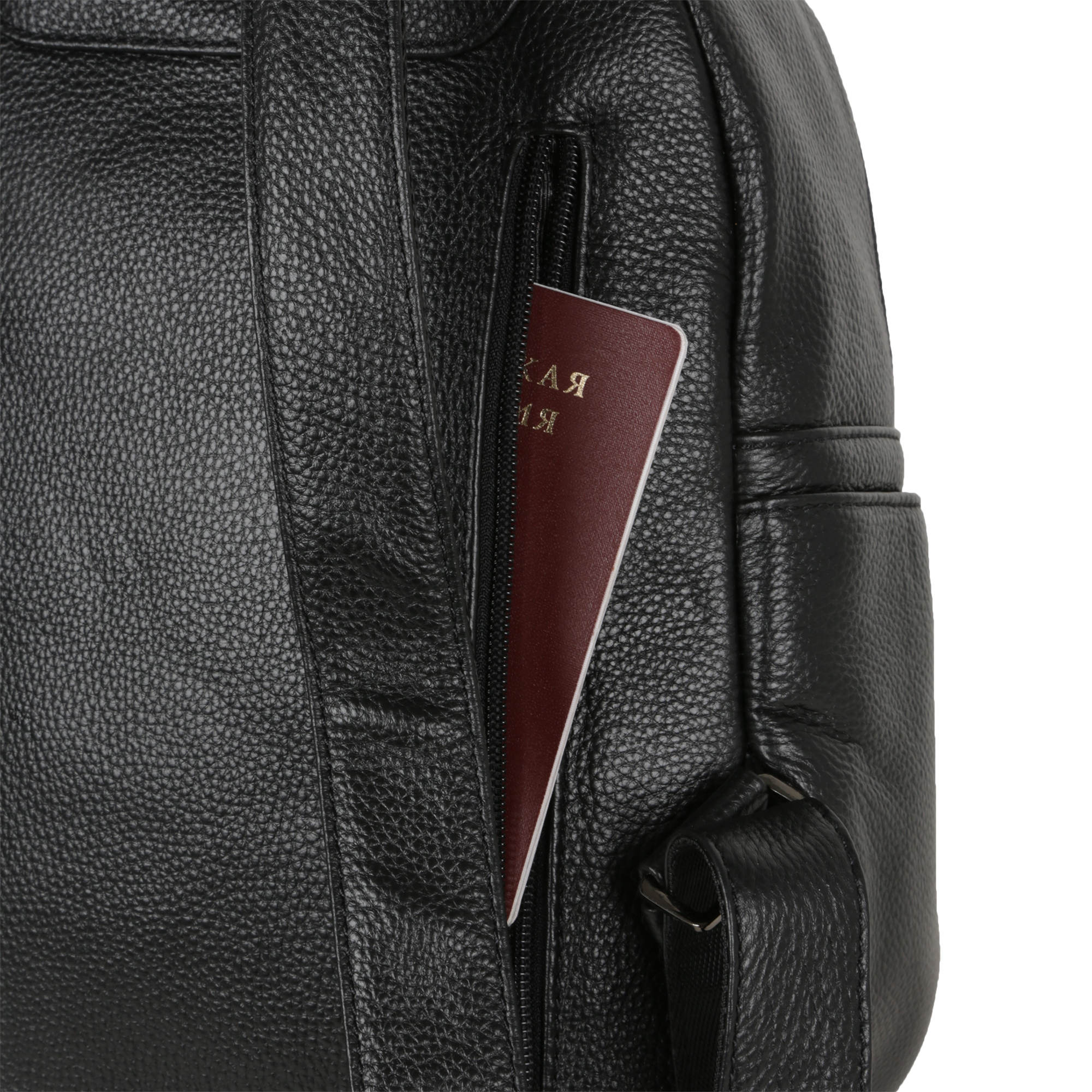 Женский кожаный рюкзак POLA 5012 Black