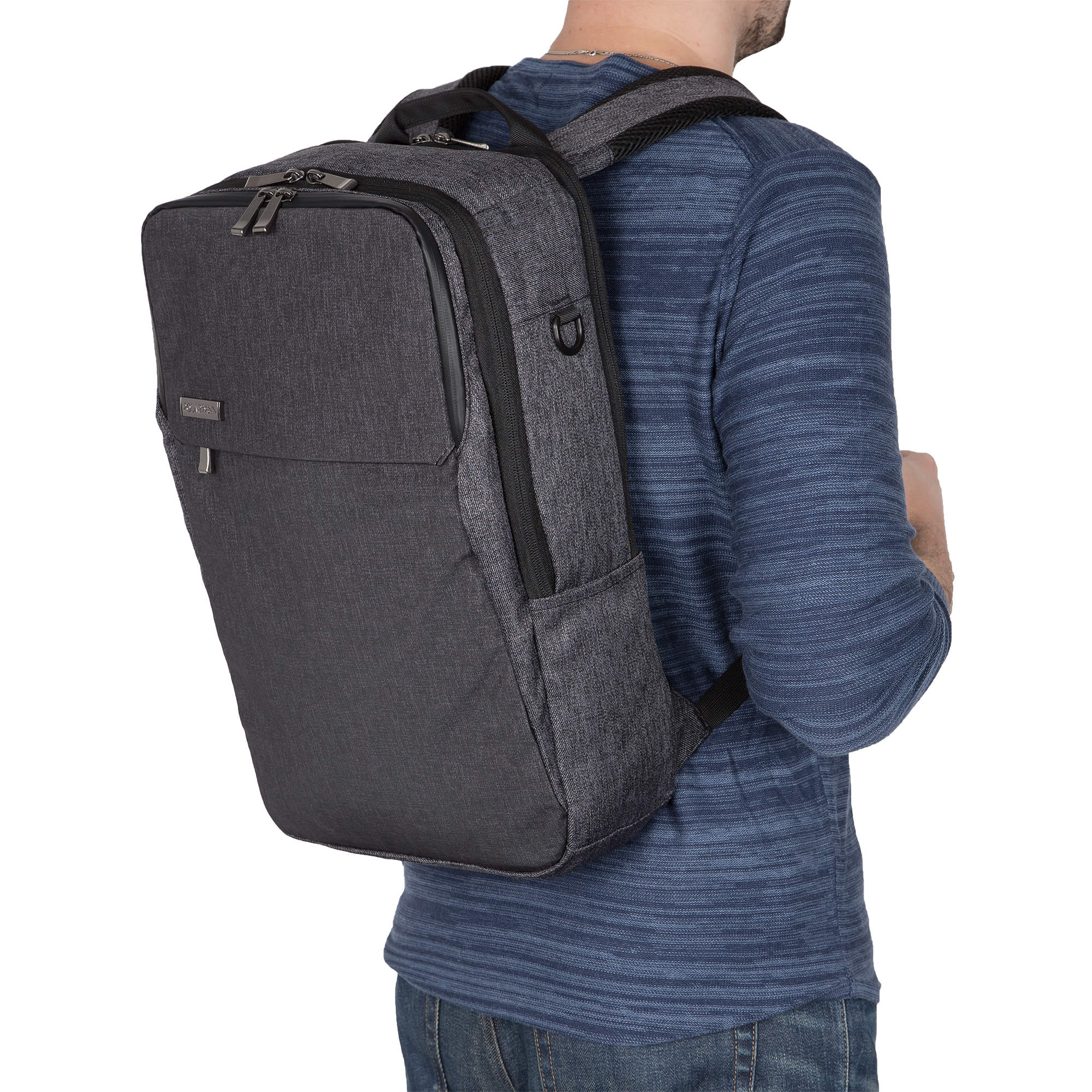 Городской рюкзак POLAR П0051 серый