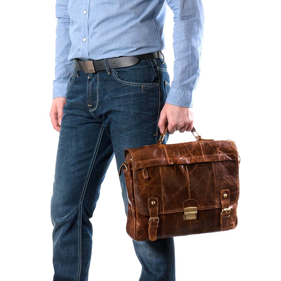 Сумка-портфель POLA 3258 Brown