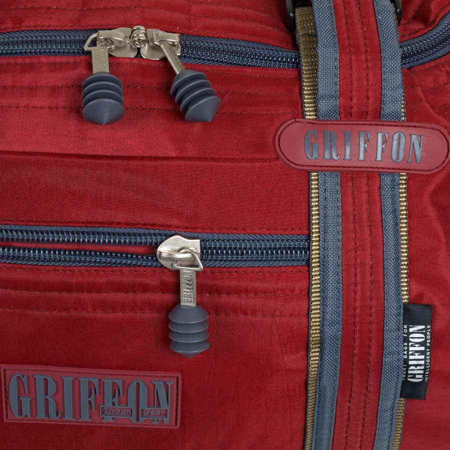 Сумка туристическая, большая Griffon Г304.2 Bordo