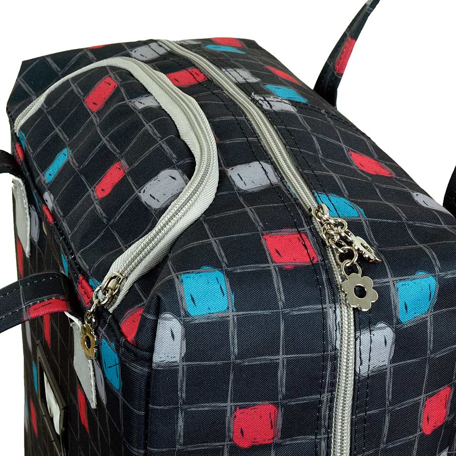 Сумка на колесах Griffon Г 1216 "Тетрис"