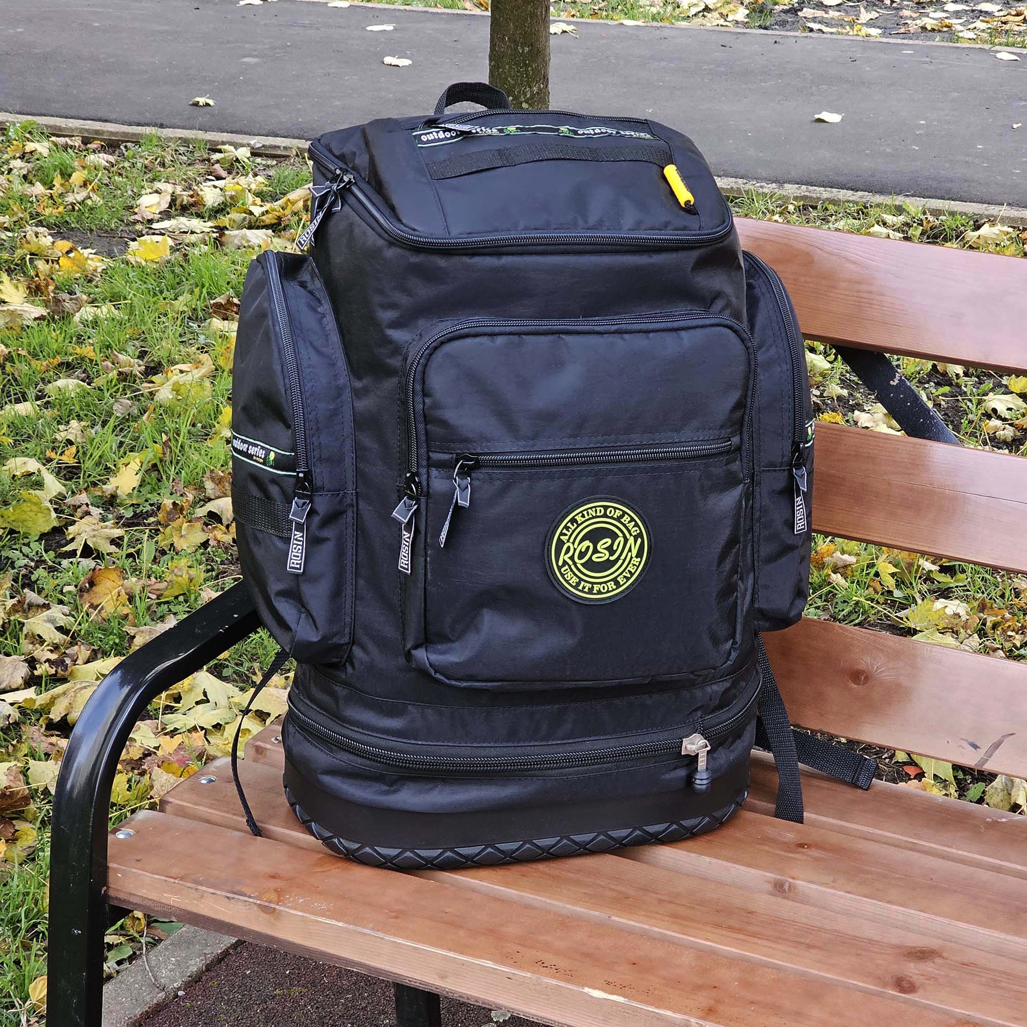 Рюкзак с резиновым дном ROSIN 91 Black