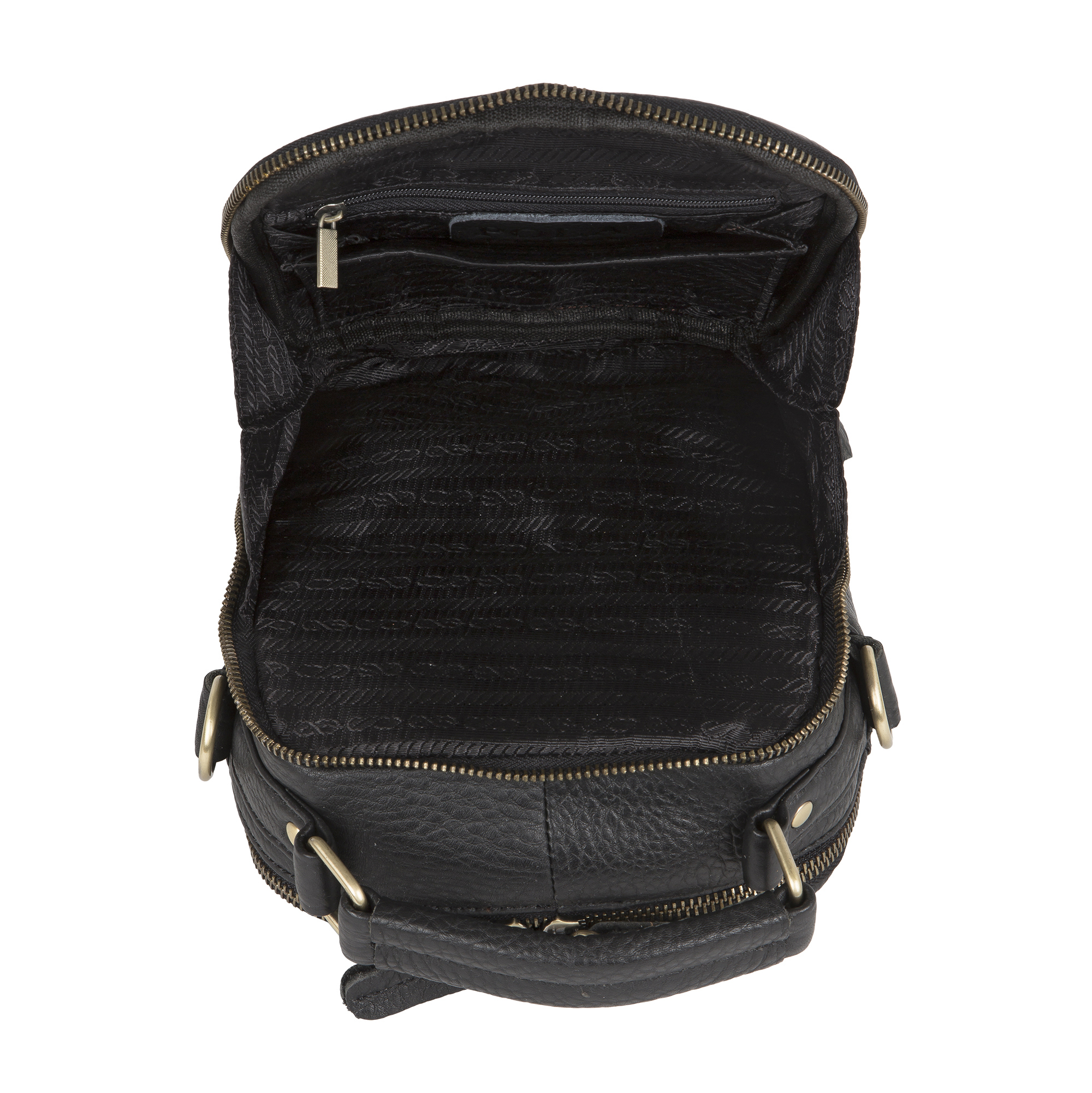 Мужская кожаная сумка POLA 25031 Black