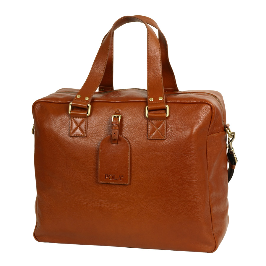 Сумка дорожная, кожаная женская POLA 5139 Brown