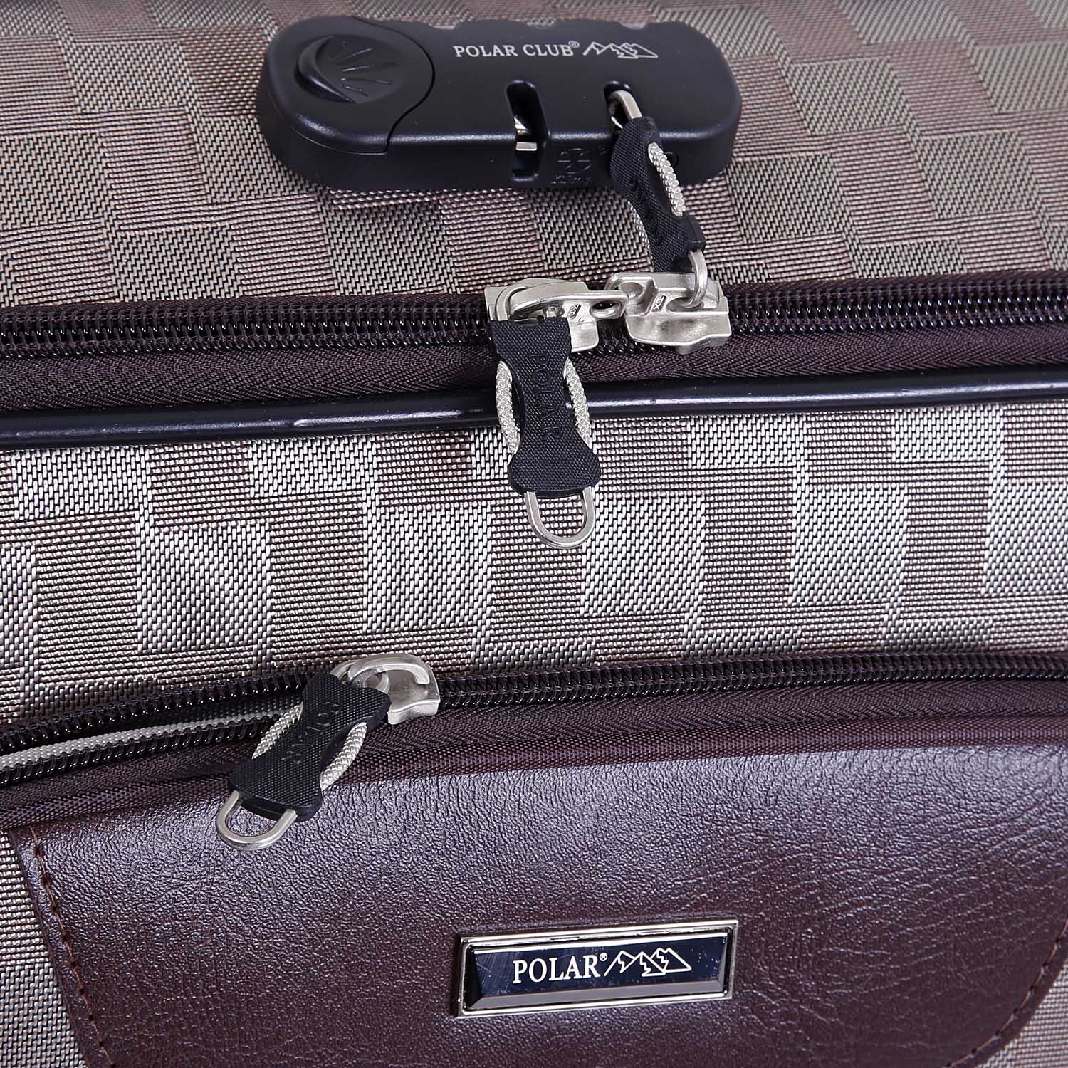 Кейс-пилот на 2х колесах POLAR П7097 Gold