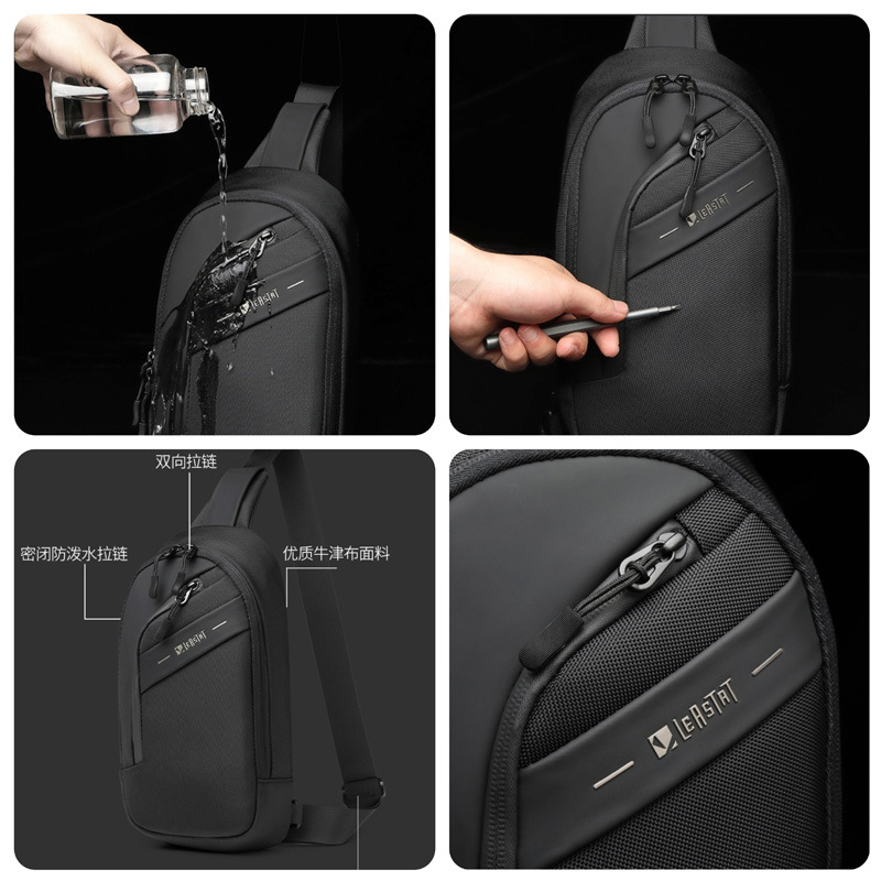 Сумка через плечо LEASTAT 3818 Black