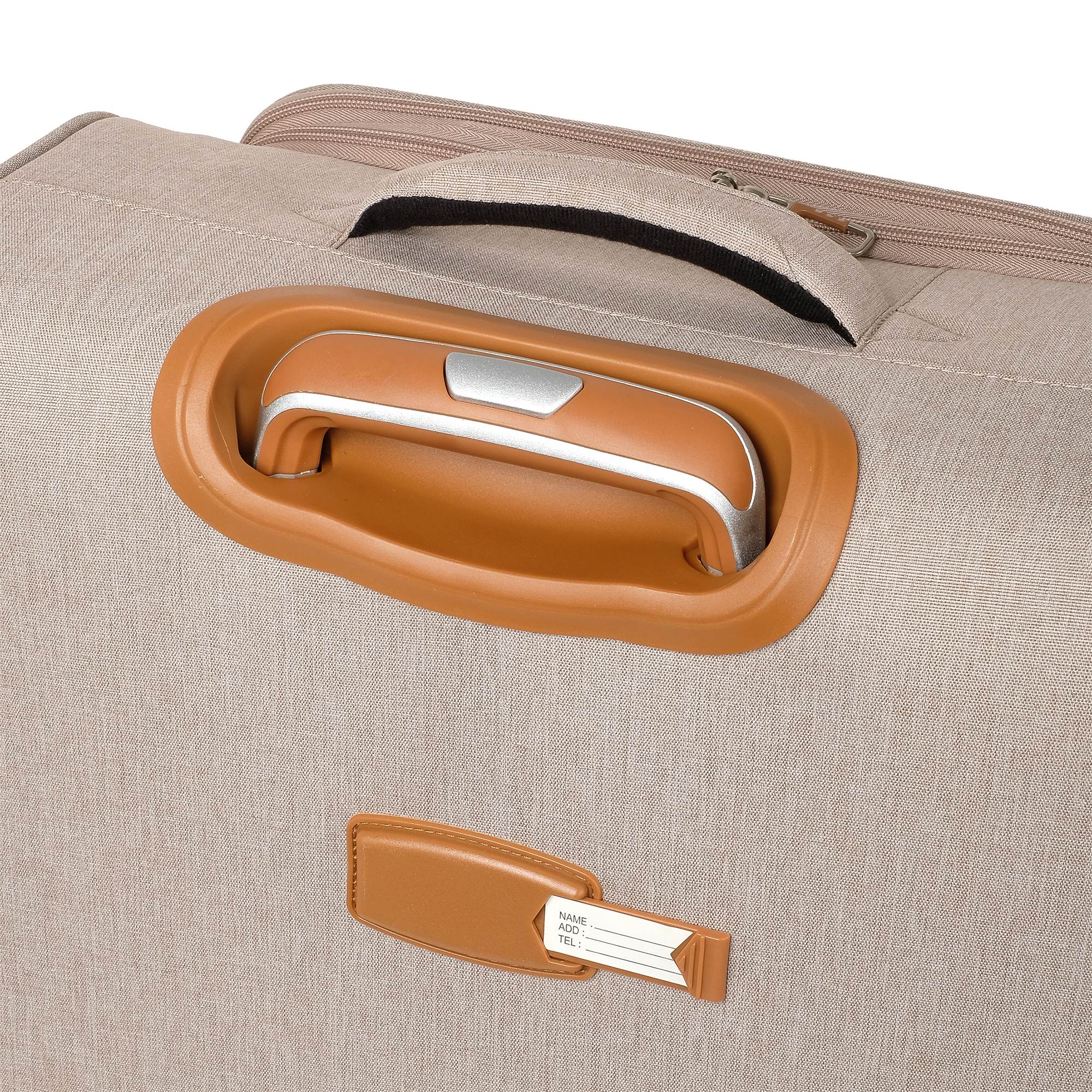 Комплект из 2х чемоданов POLAR Р1913-2 Beige ( 20", 24")