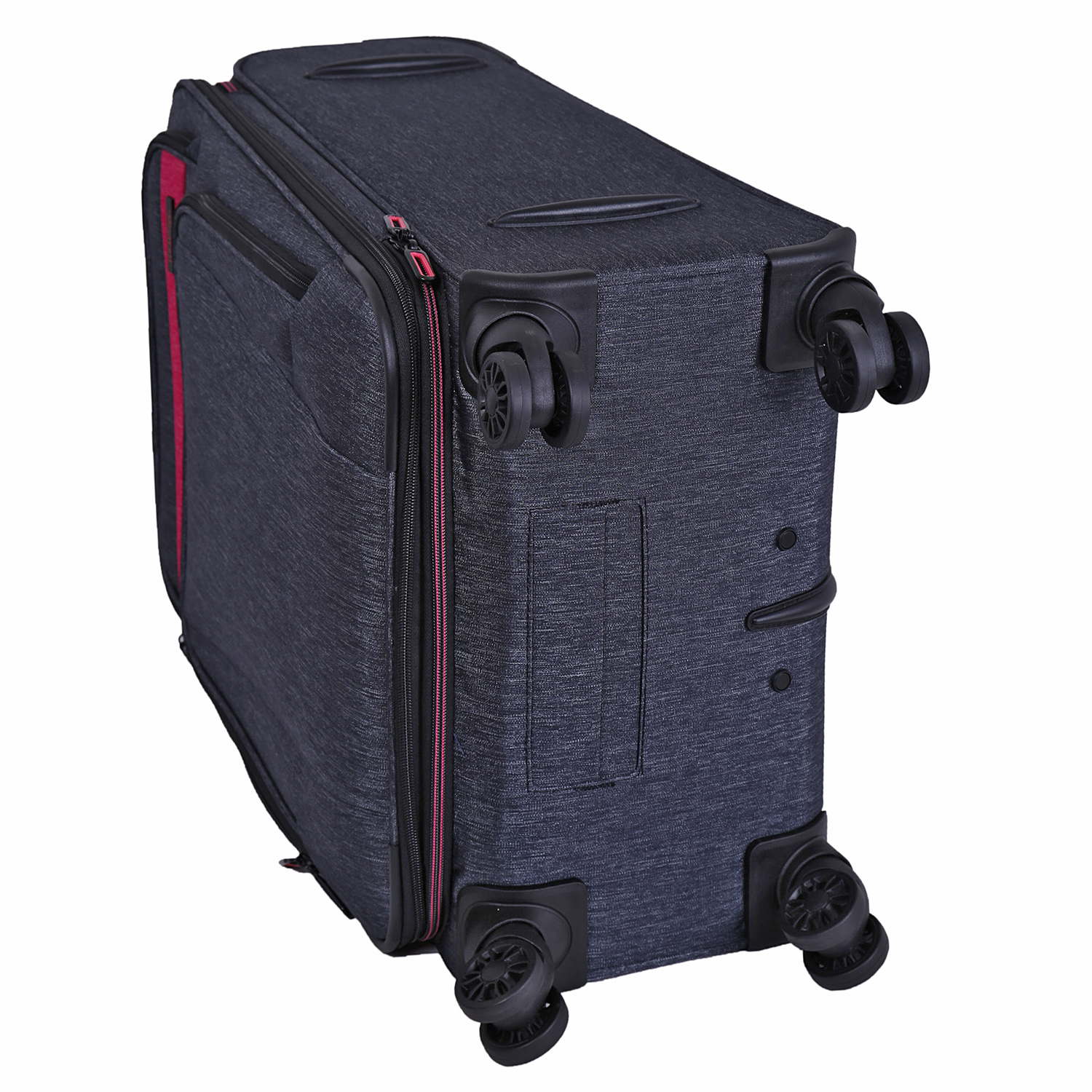 Суперлегкий чемодан среднего размера POLAR Р18А13-23" Black