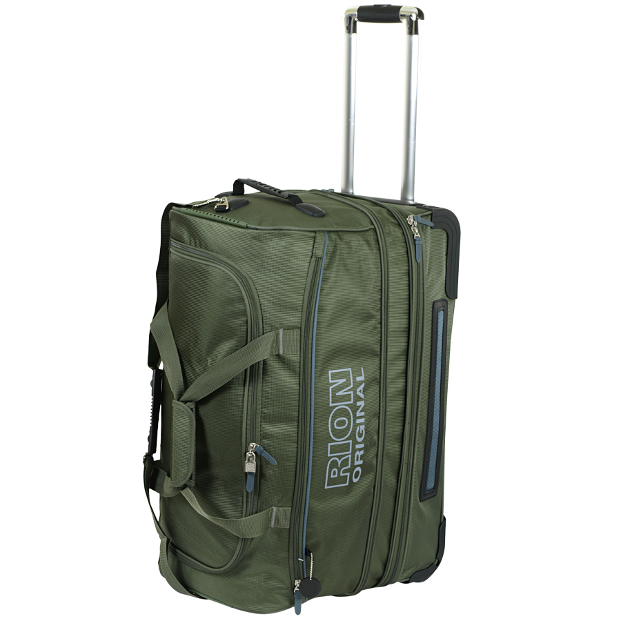 Сумка на колесах, трансформер RION+ А147 Green