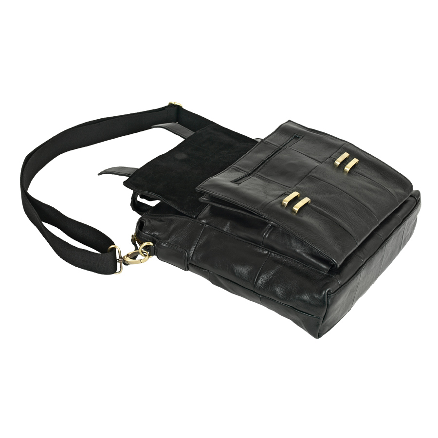 Сумка мужская вертикальная POLA 5021 Black