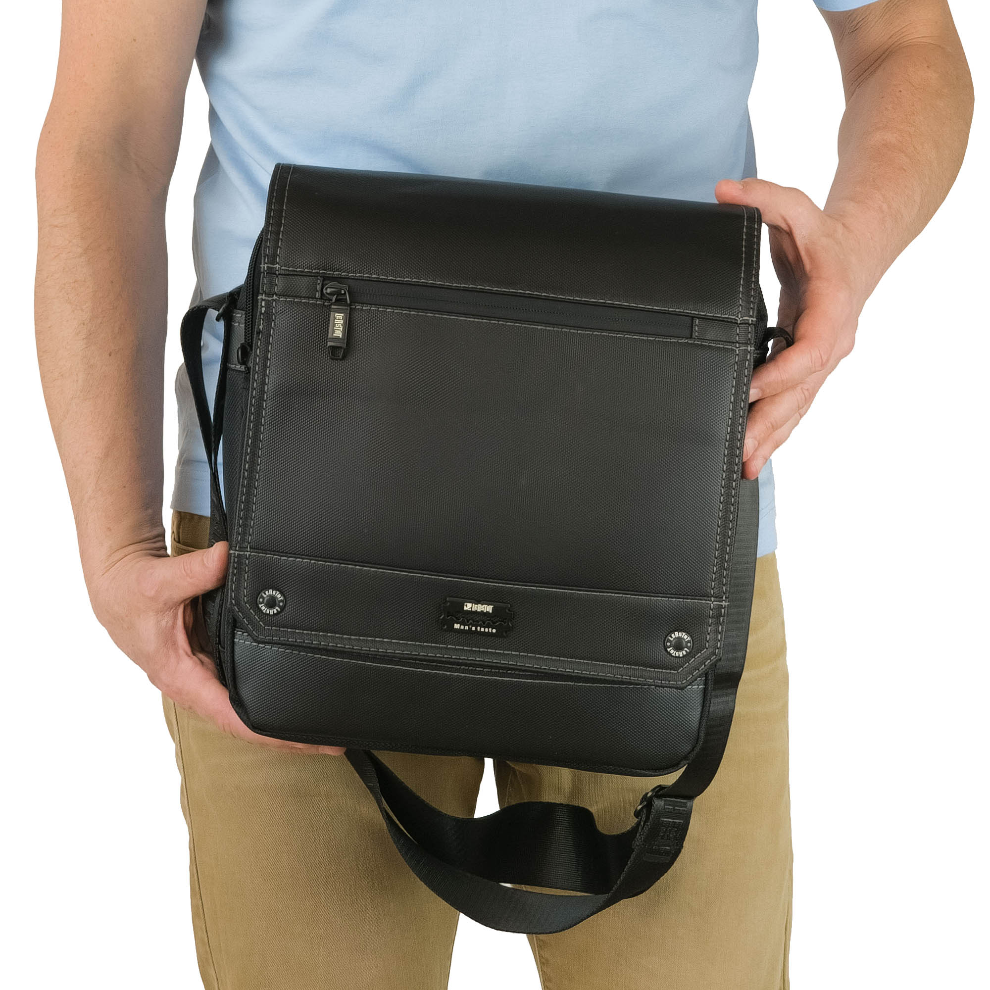 Сумка-планшет А4 LEASTAT 9683 Black