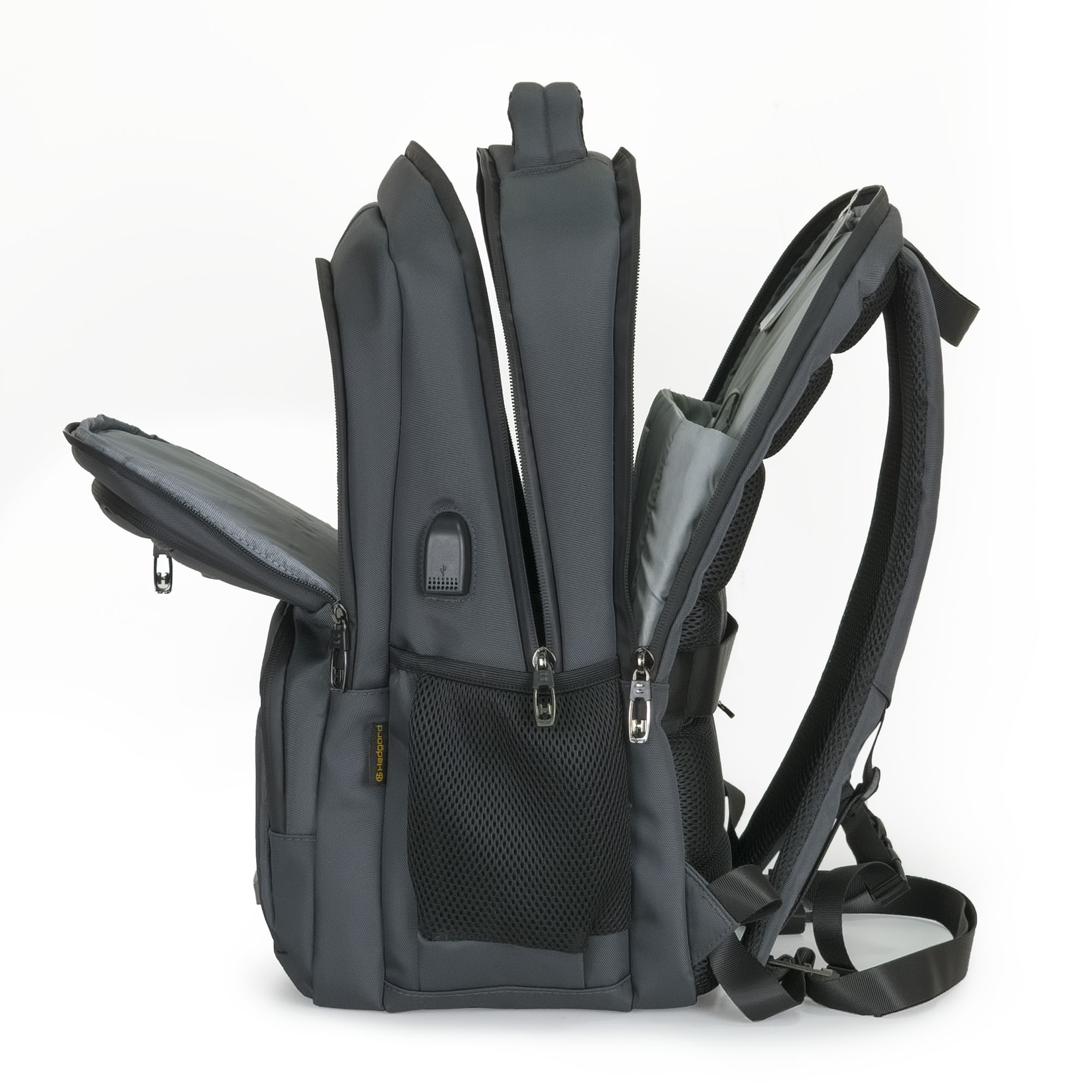 Рюкзак 3 отделения  Hedgard 0280 Grey