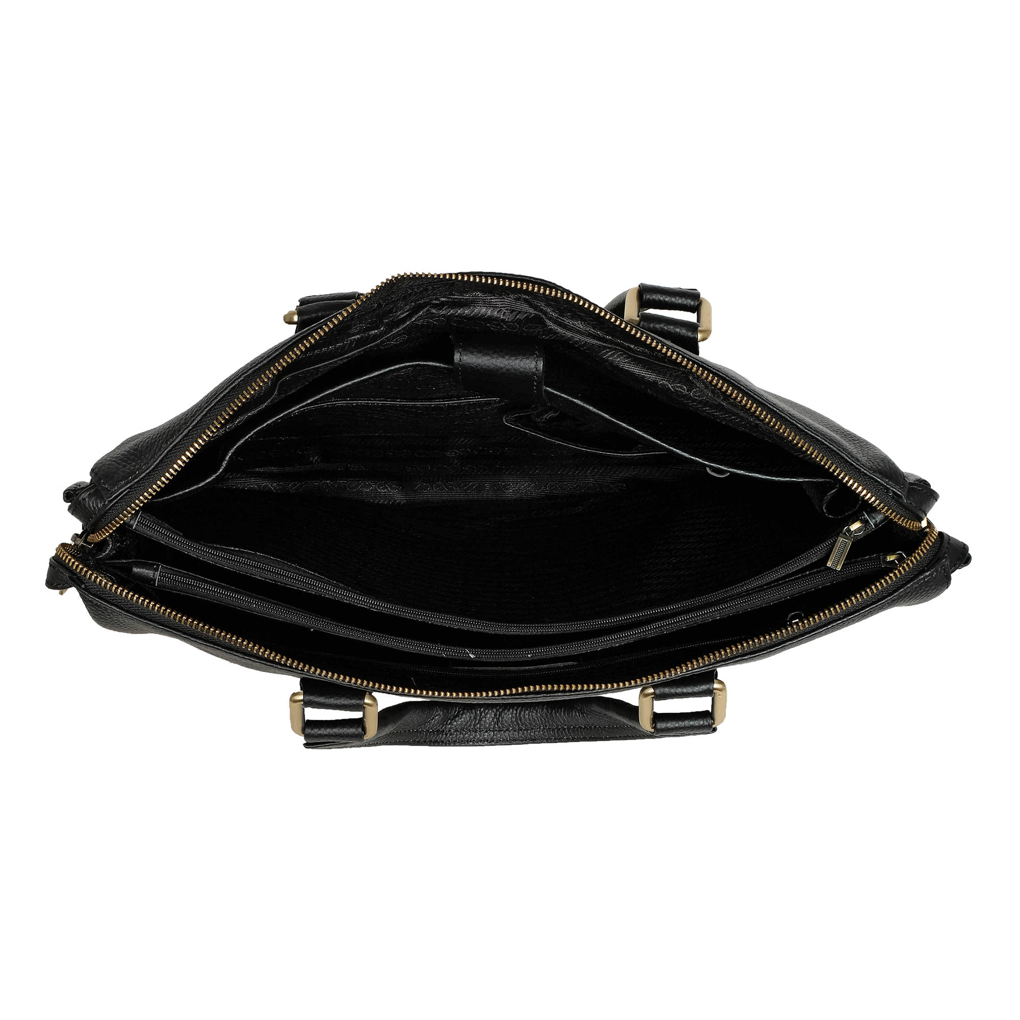 Мужская кожаная сумка POLAR 26313 Black