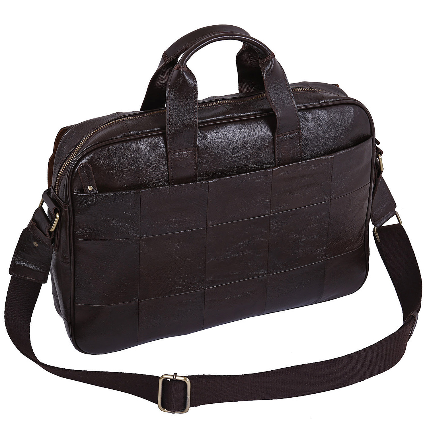 Мужская кожаная сумка POLA 5151 Brown