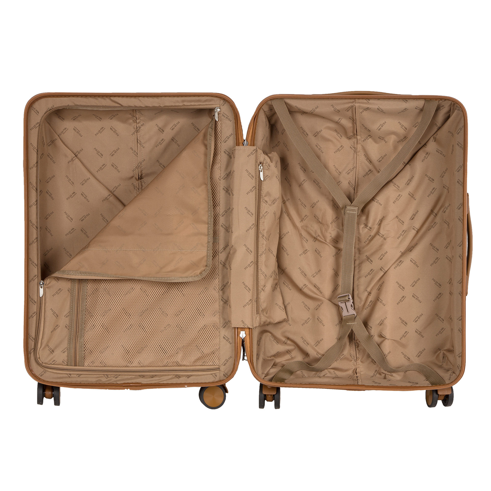 Чемодан средний POLAR Р1282-24" Brown