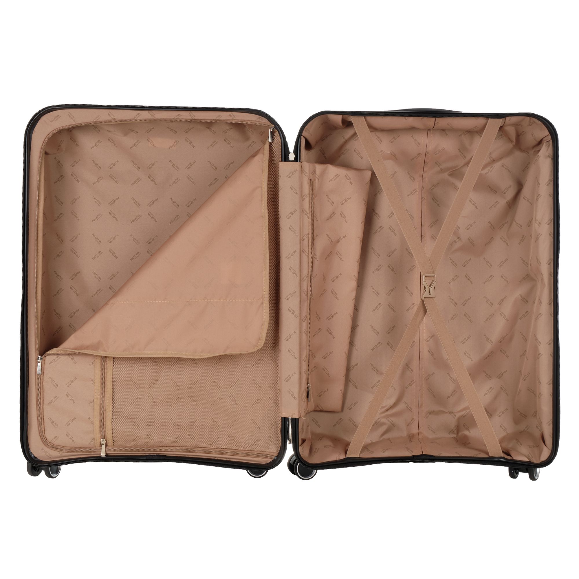 Чемодан большой POLAR РР823-28" Black